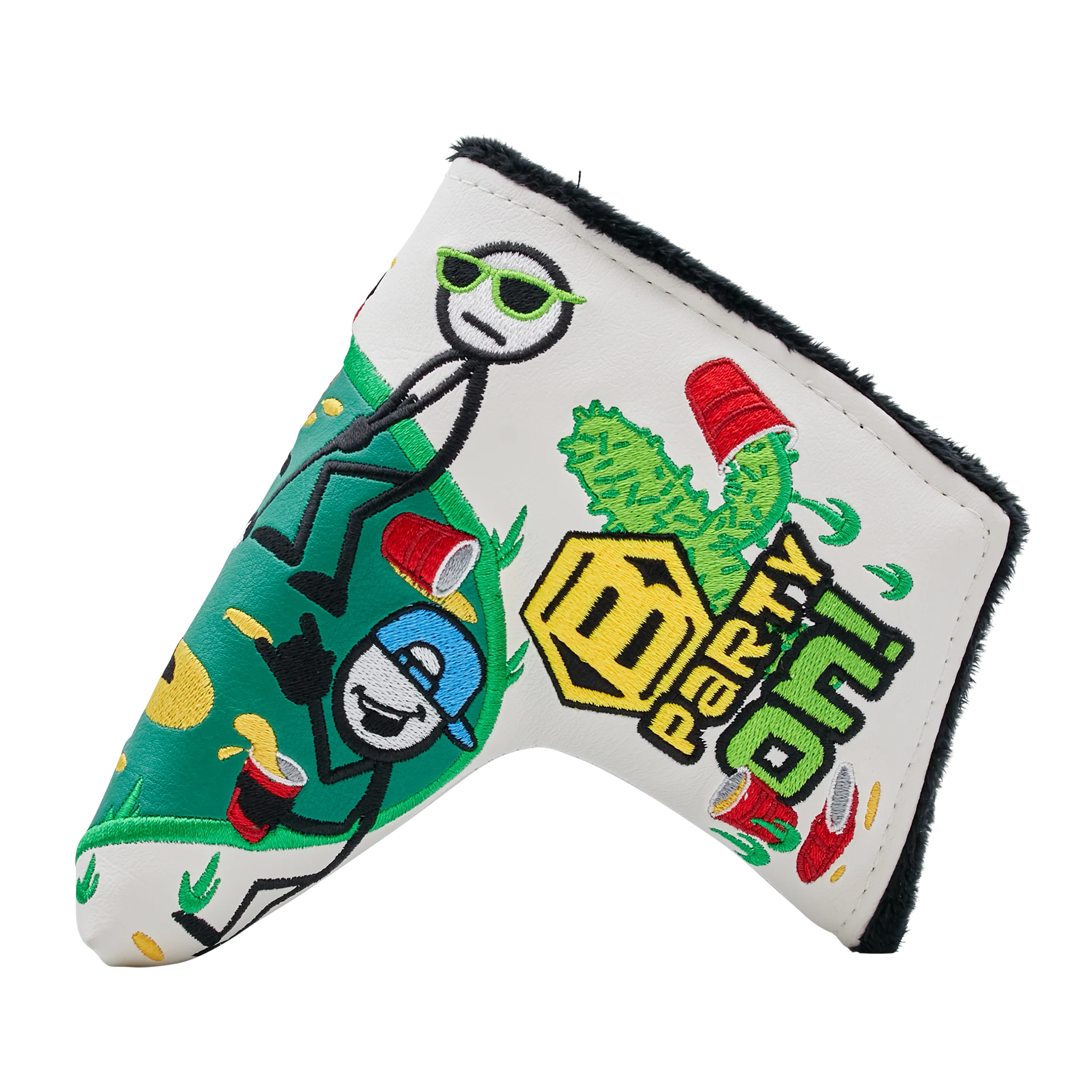 2024 Party On!™ Sixteen Blade Putter Headcover - Image 2