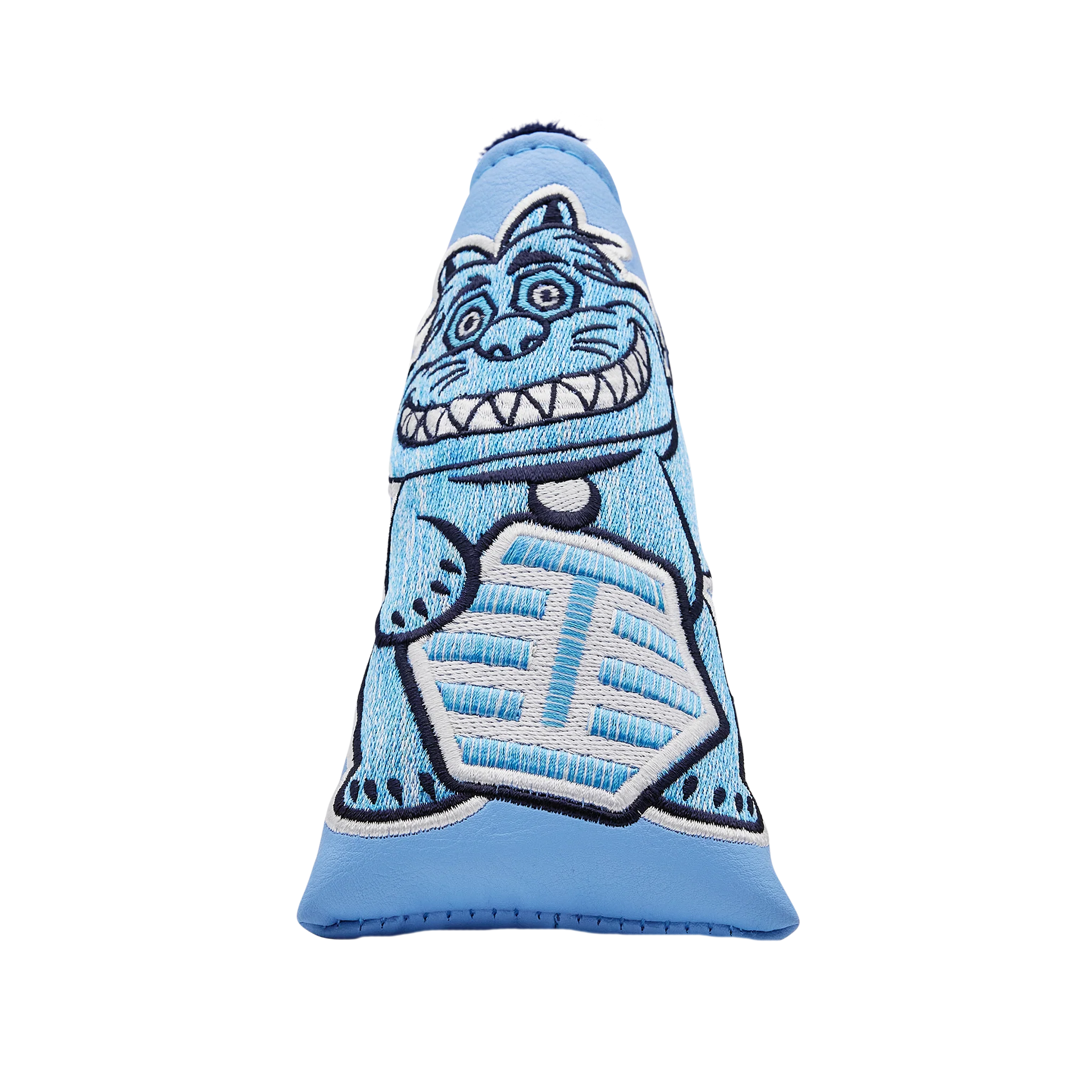 2025 Social Baby Blue Lucky Cat Tour Dept. Blade Putter Headcover - Image 3