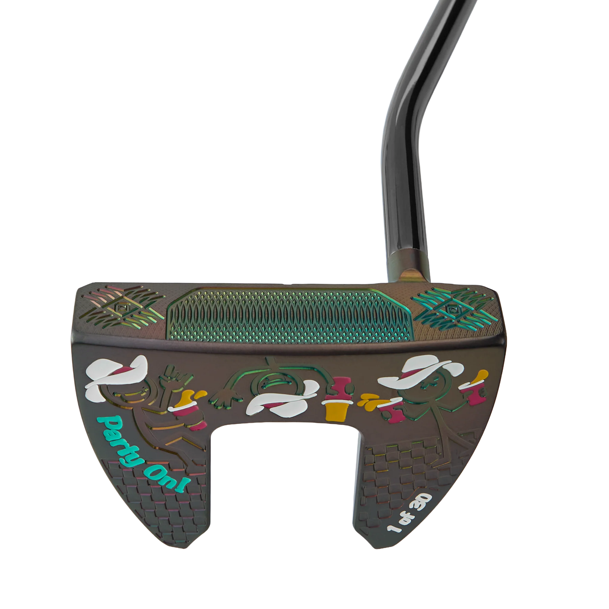 2026 Party On!™ In The Desert BB 6.0 Black Rainbow PVD Limited Run Putter