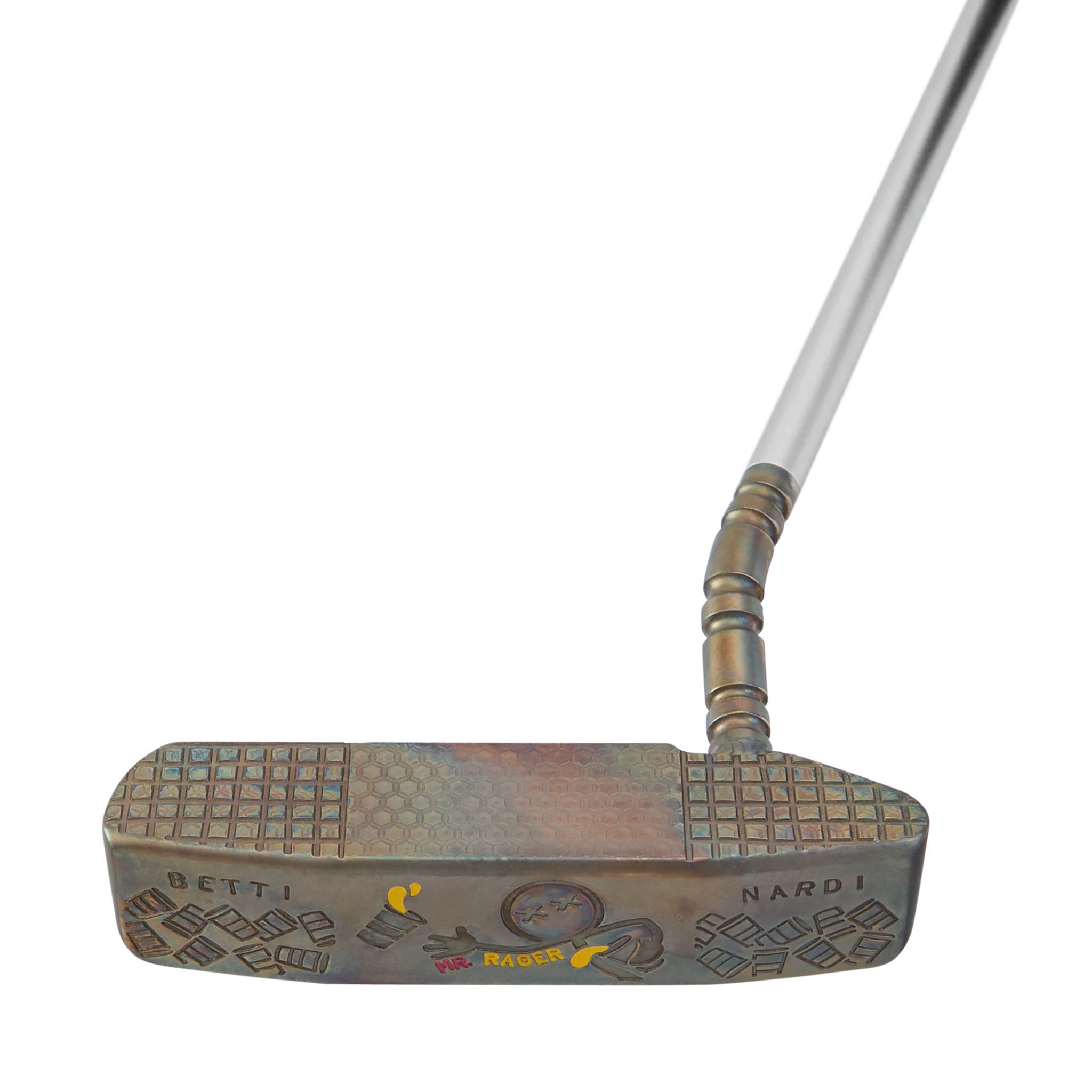 2026 Party On!™ Mr. Rager Steel Patina DASS BB8 Tri 1-of-1 Putter