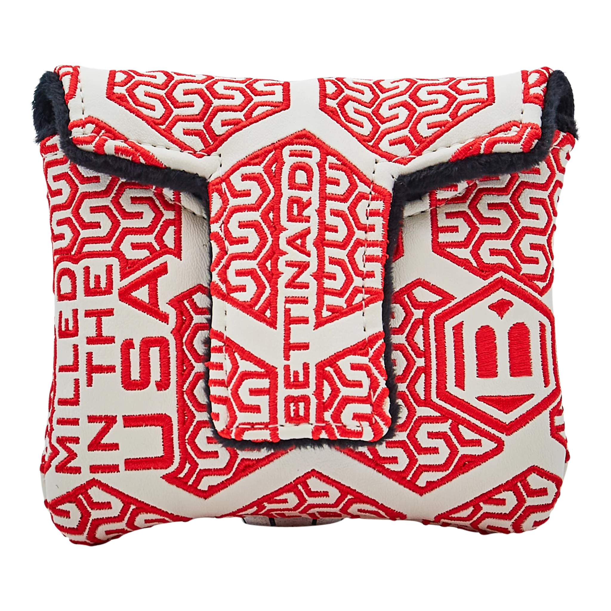 Bettinardi Chain Hex Mallet Headcover (Red) - Image 2