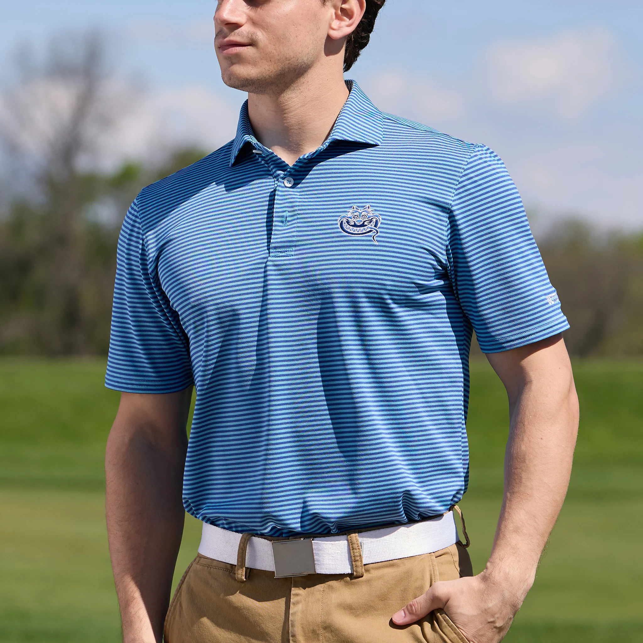 Bettinardi Holderness & Bourne Grail Cat Maxwell Polo (Maidstone Blue & Harbor)