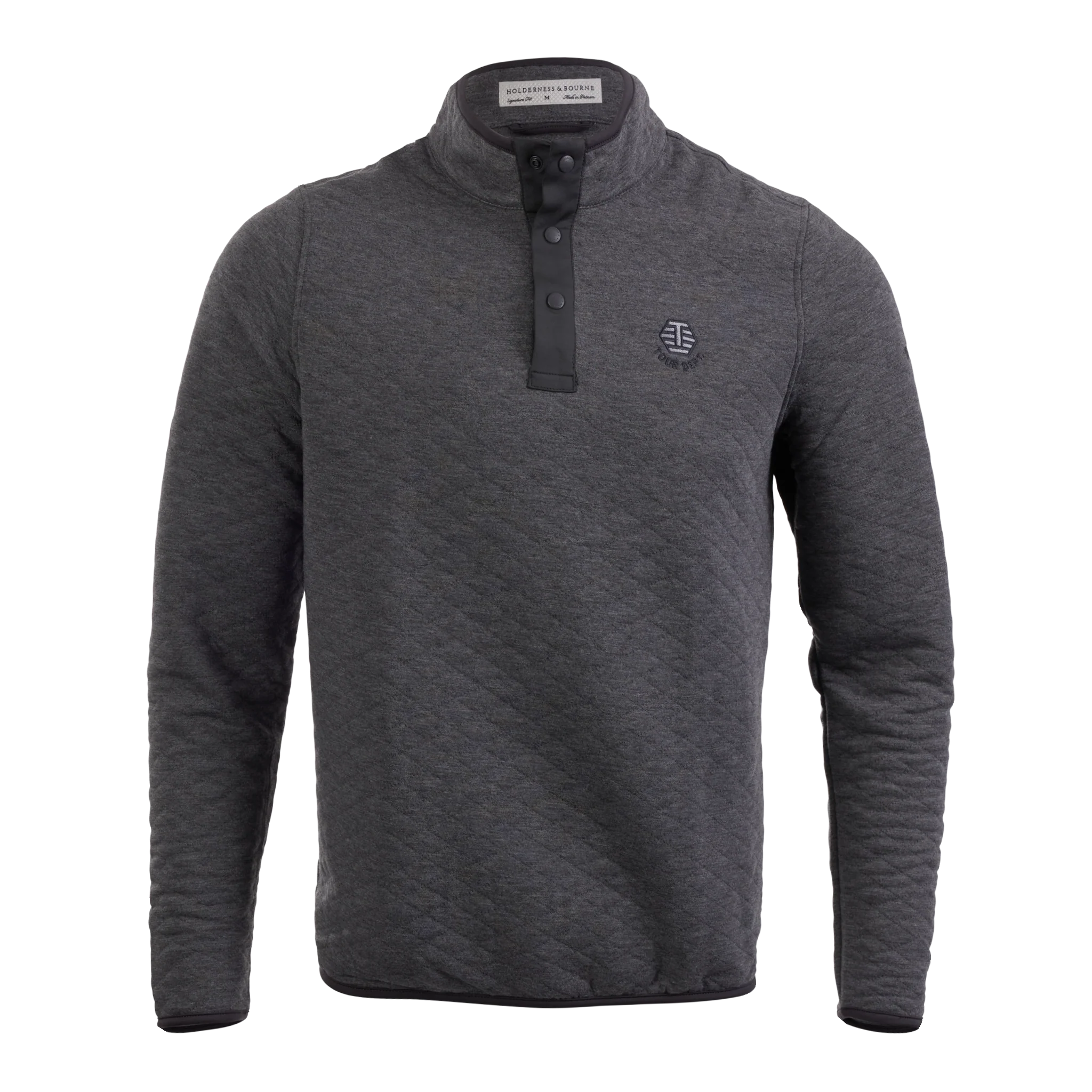 Bettinardi Holderness & Bourne Tour Dept. Sullivan Quarter-Snap (Heathered Charcoal) - Image 6