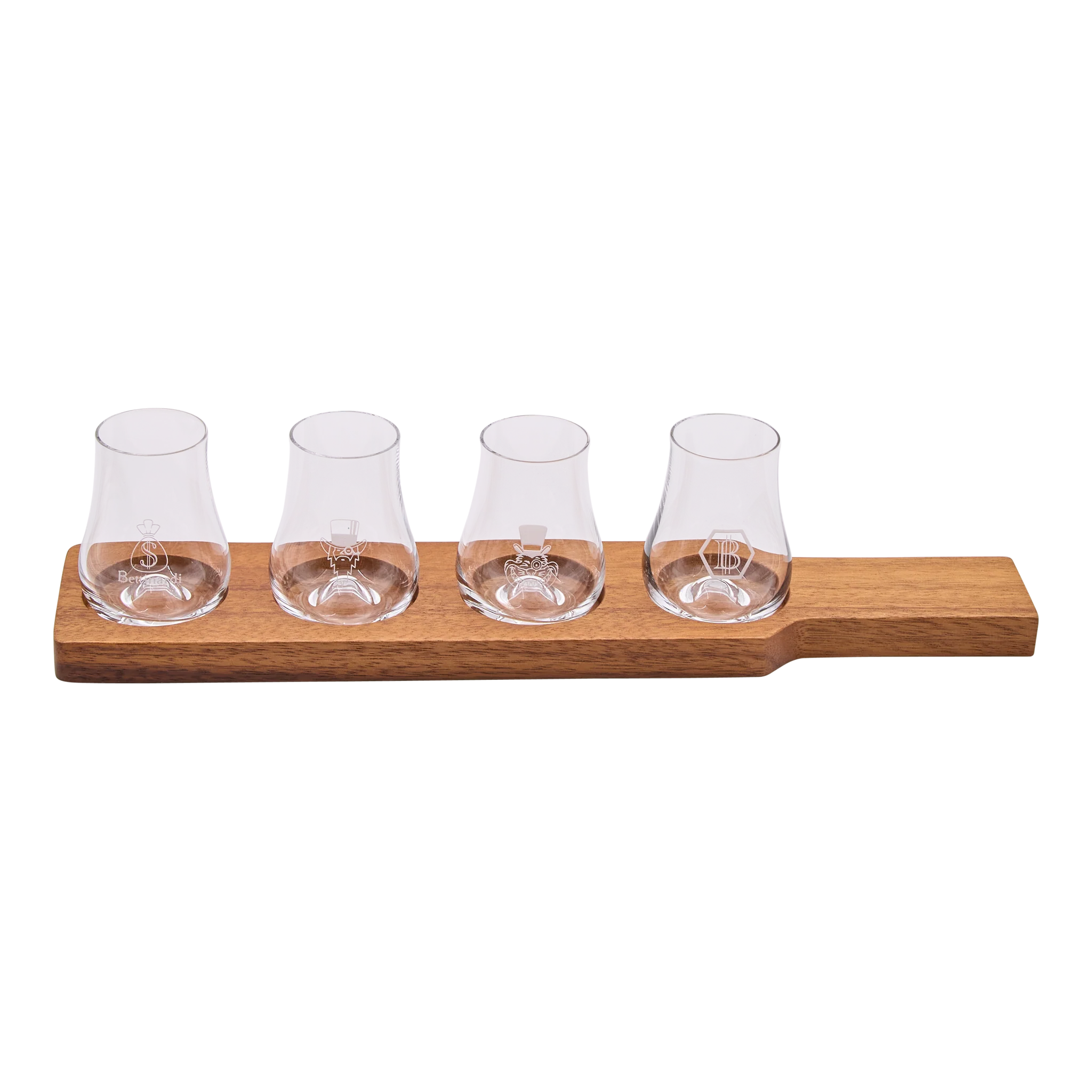Bettinardi Sterling Glass Co. Whiskey Tasting Glasses