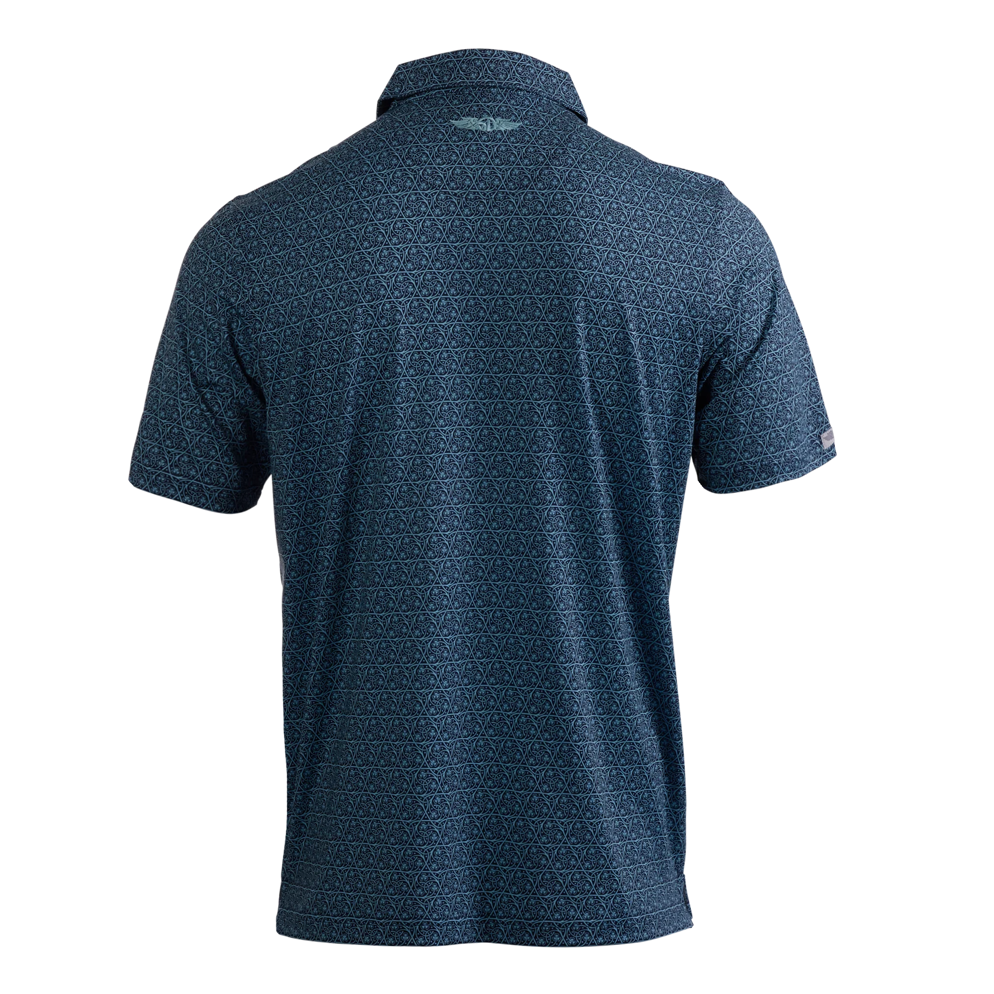 Bettinardi Straight Down Lucky Cat Portrush Polo (New Indigo) - Image 6