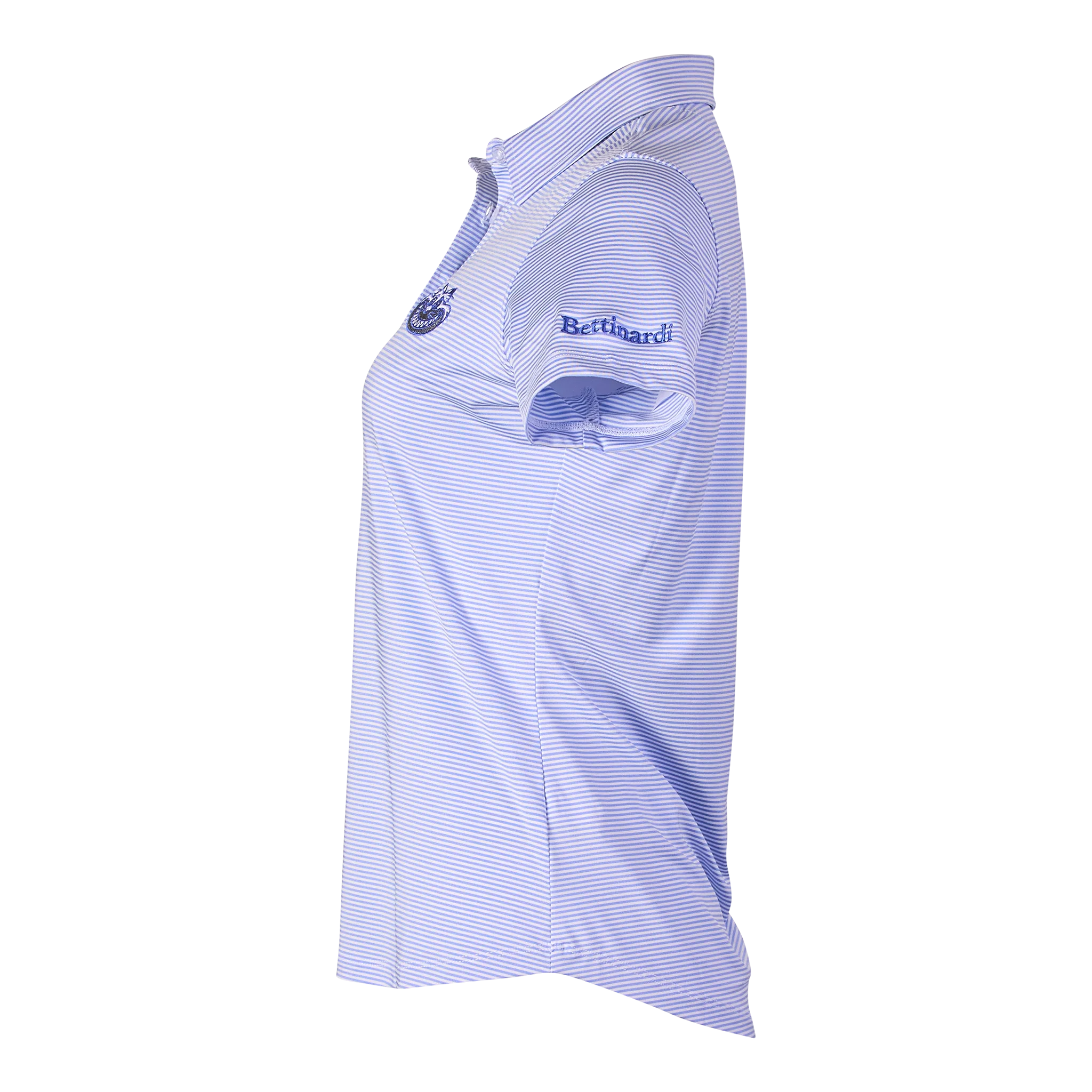 Bettinardi Straight Down Women's Fat Cat Charlotte Stripe Polo - Image 6