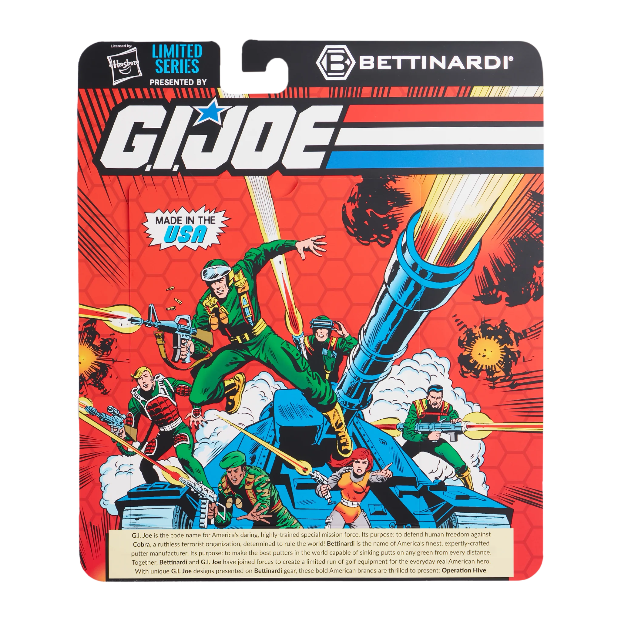 Bettinardi x G.I. Joe Cobra Insignia Blade Putter Headcover - Image 3
