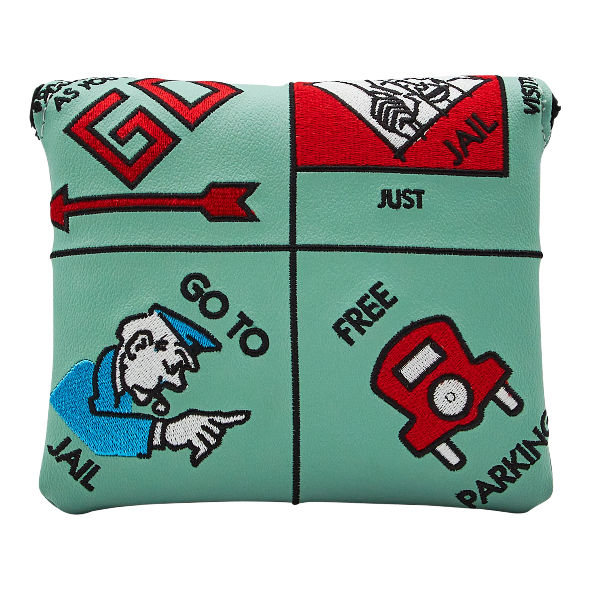 Bettinardi x MONOPOLY 4 Corners Mallet Putter Headcover