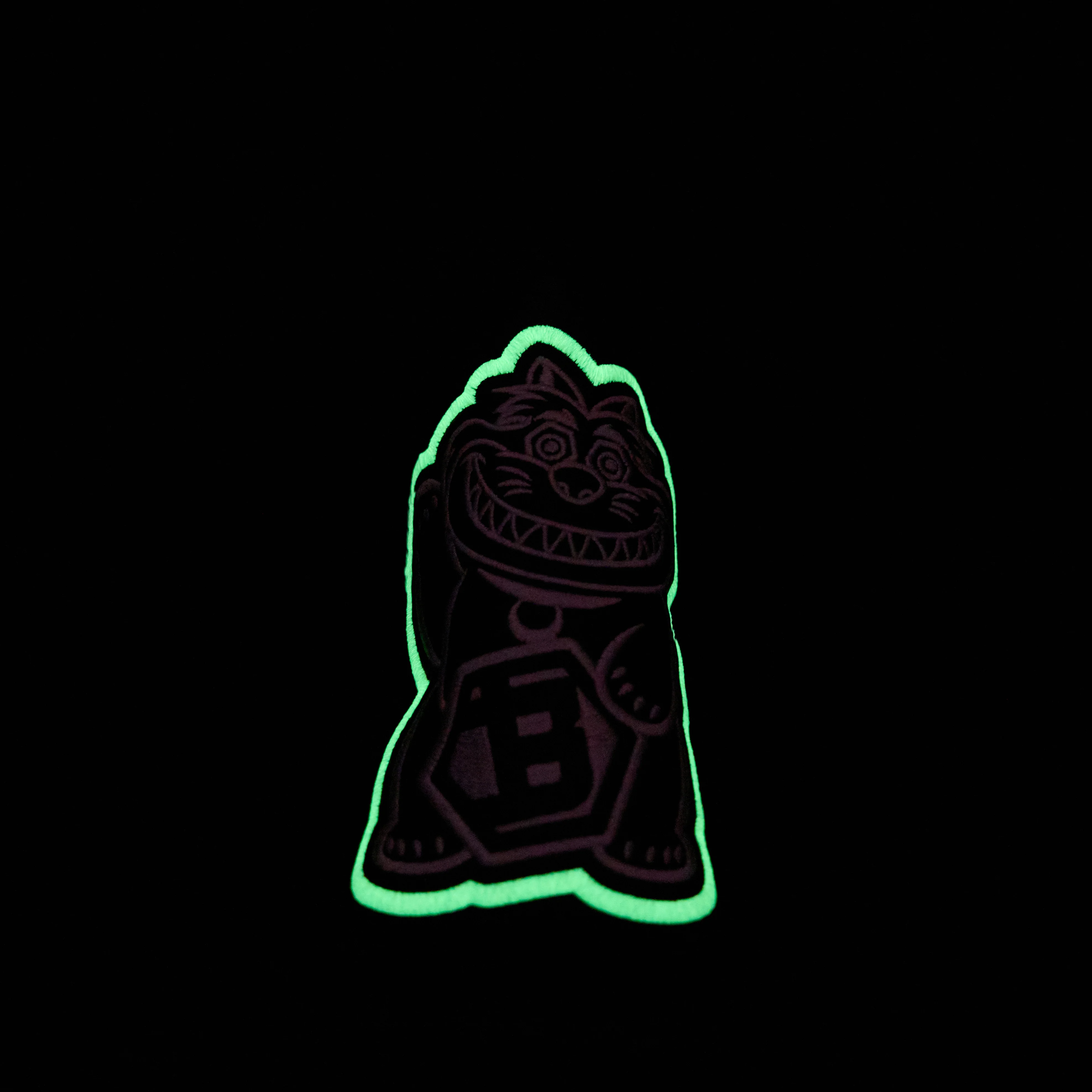 Bettinardi x Unimatic Black Lucky Cat U1 Classic Watch - Image 11