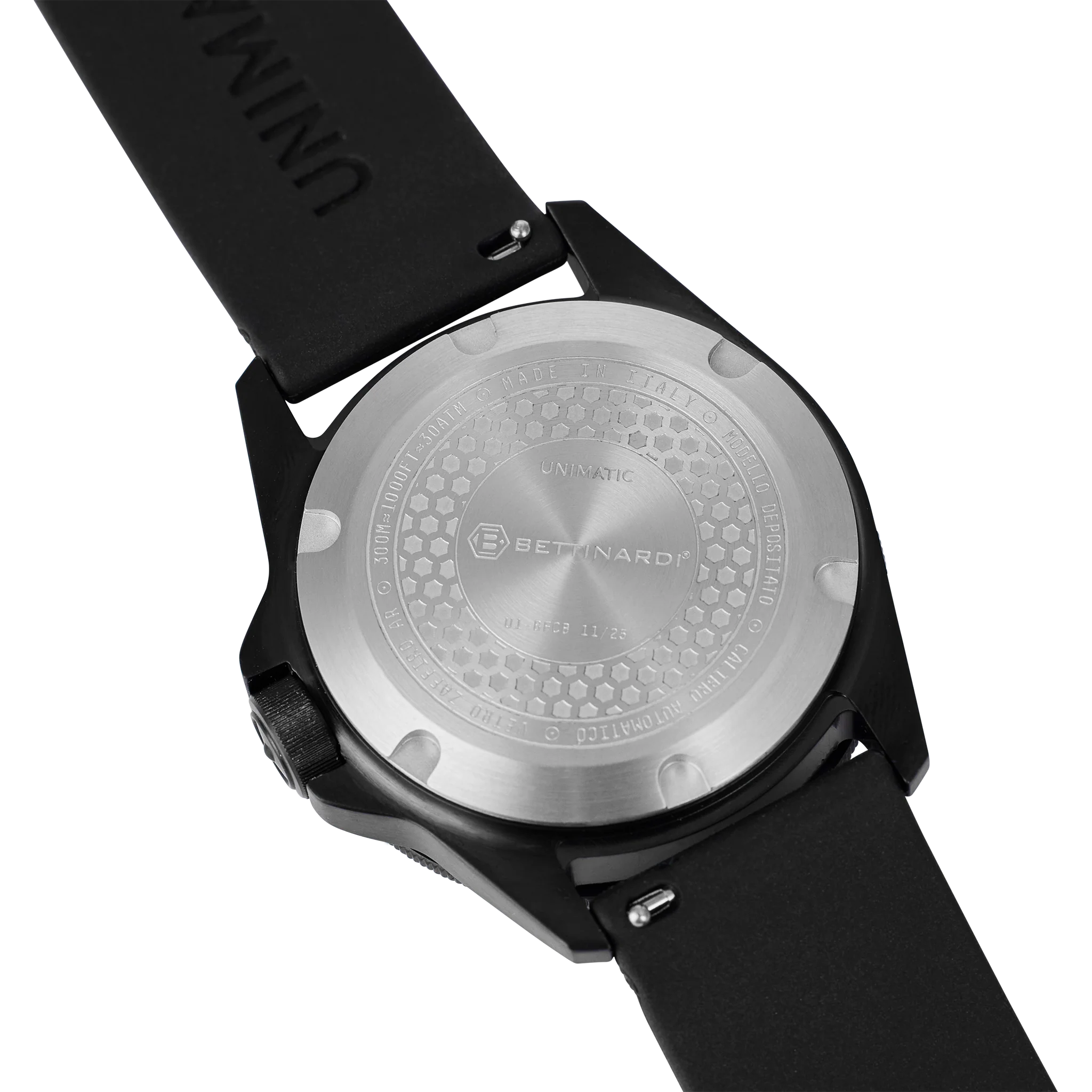 Bettinardi x Unimatic Black Lucky Cat U1 Classic Watch - Image 4