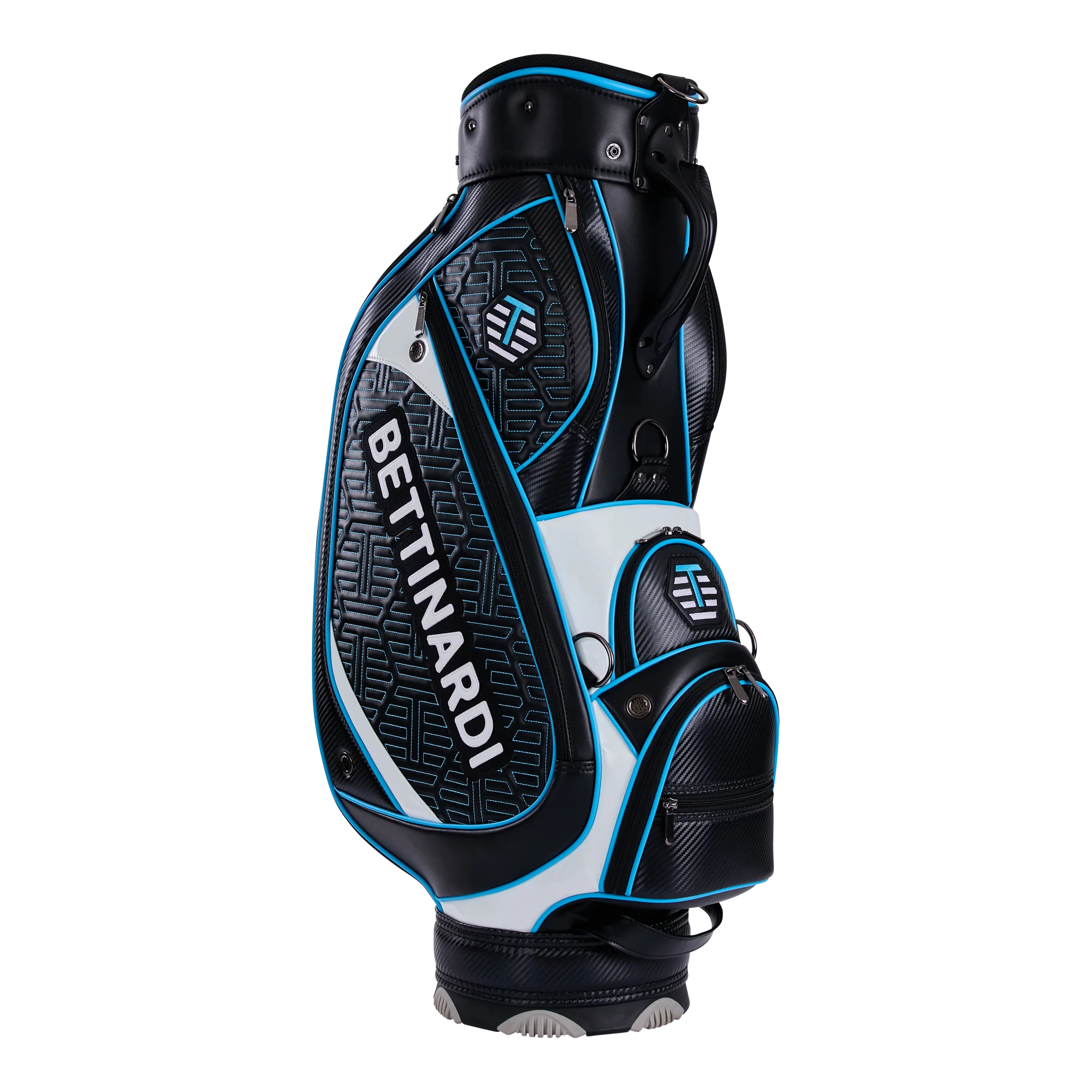 Black and Electric Blue Tour Dept. Staff Bag