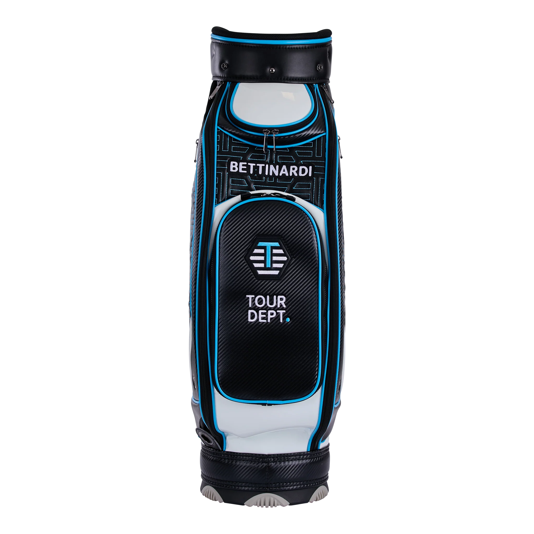 Black and Electric Blue Tour Dept. Staff Bag - Image 3