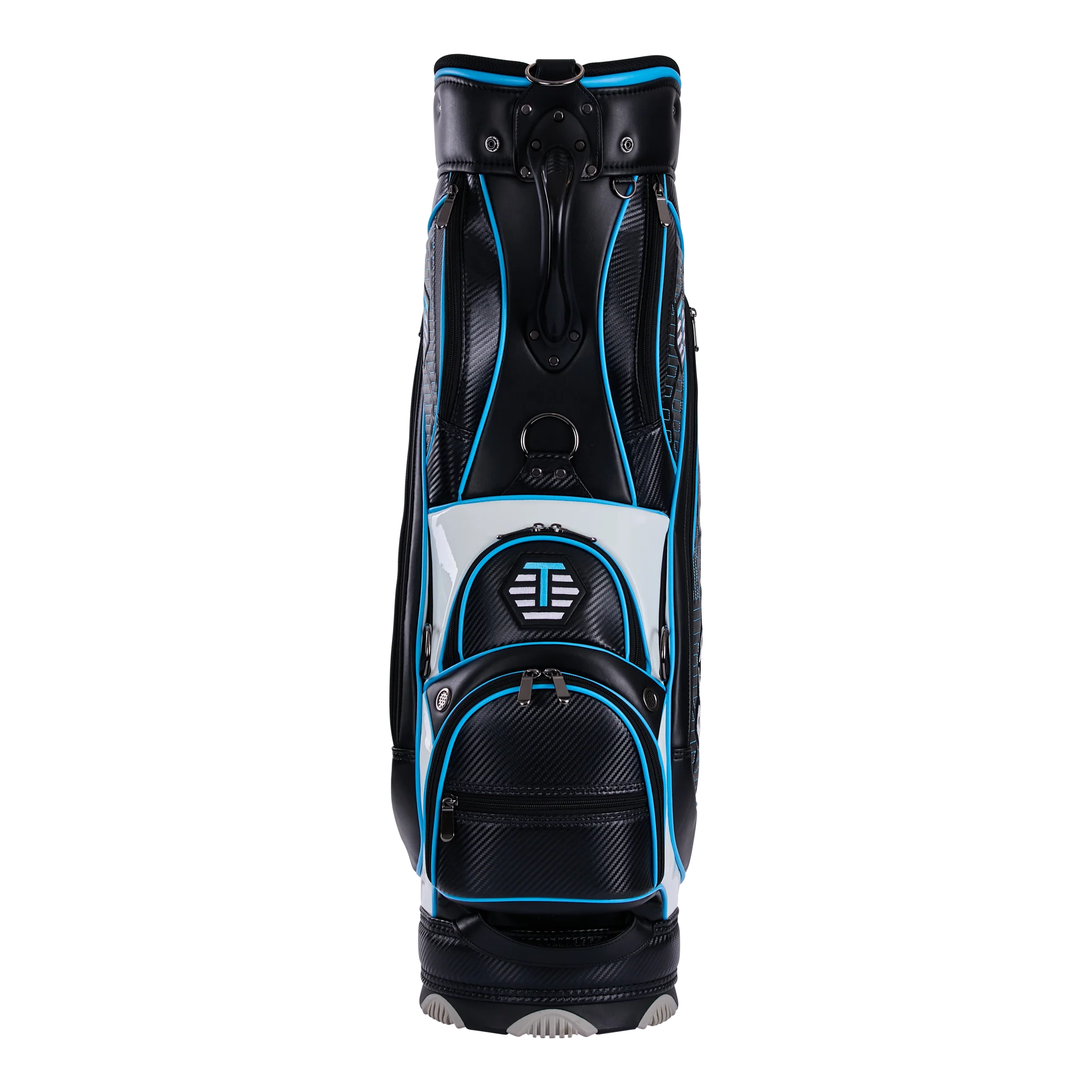 Black and Electric Blue Tour Dept. Staff Bag - Image 4