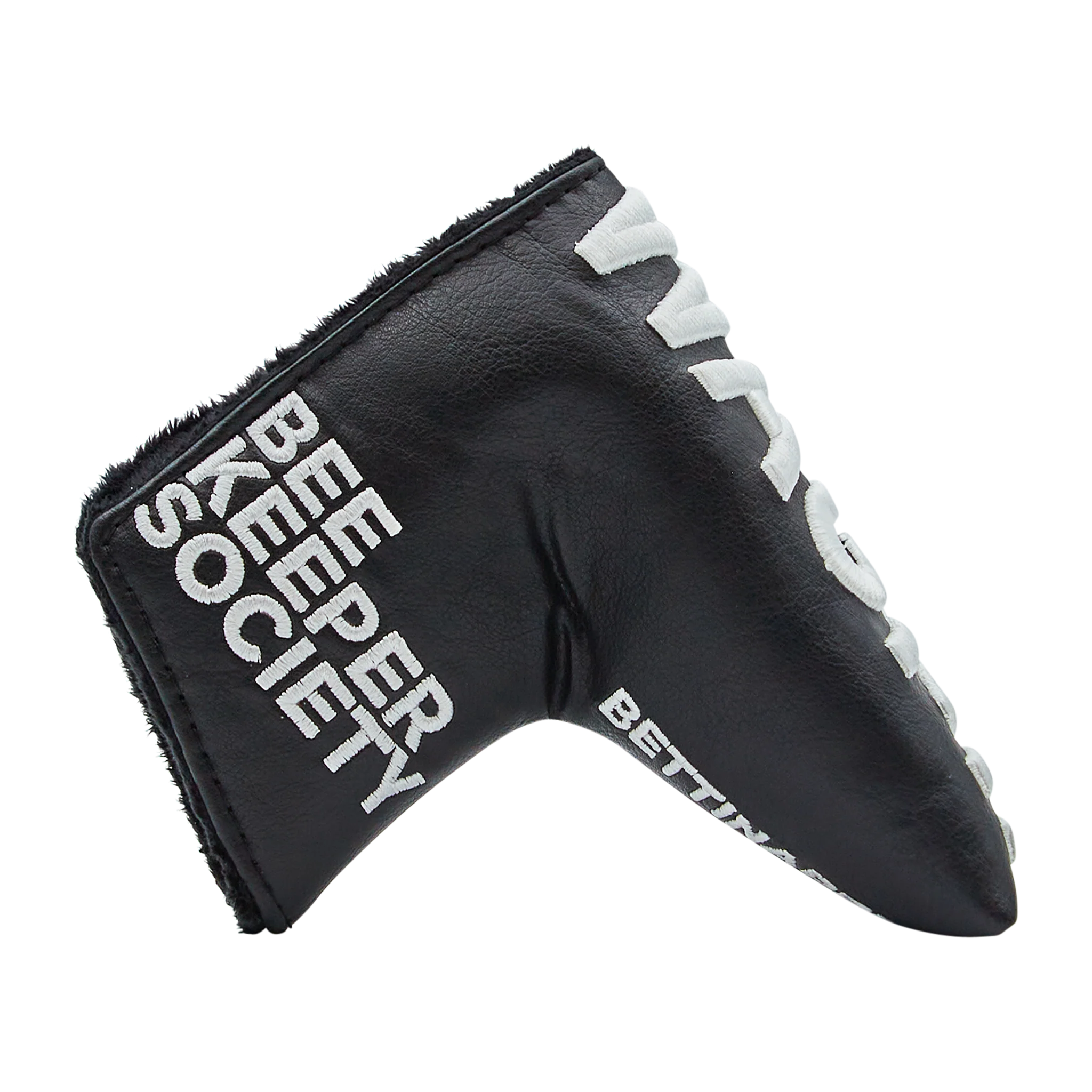 Black Leather WAGMI BKS Blade Headcover - Image 4