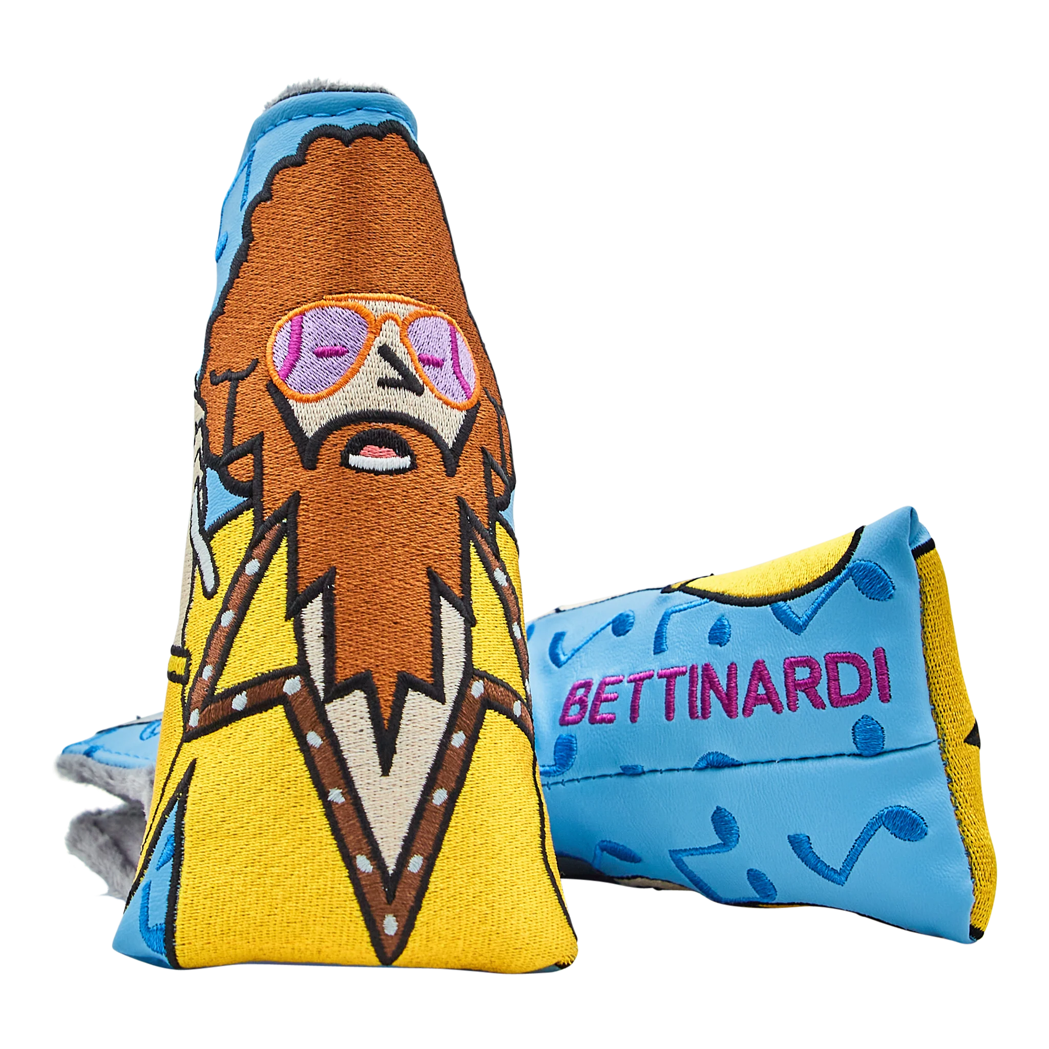 Blue Cowbell Blade Putter Headcover
