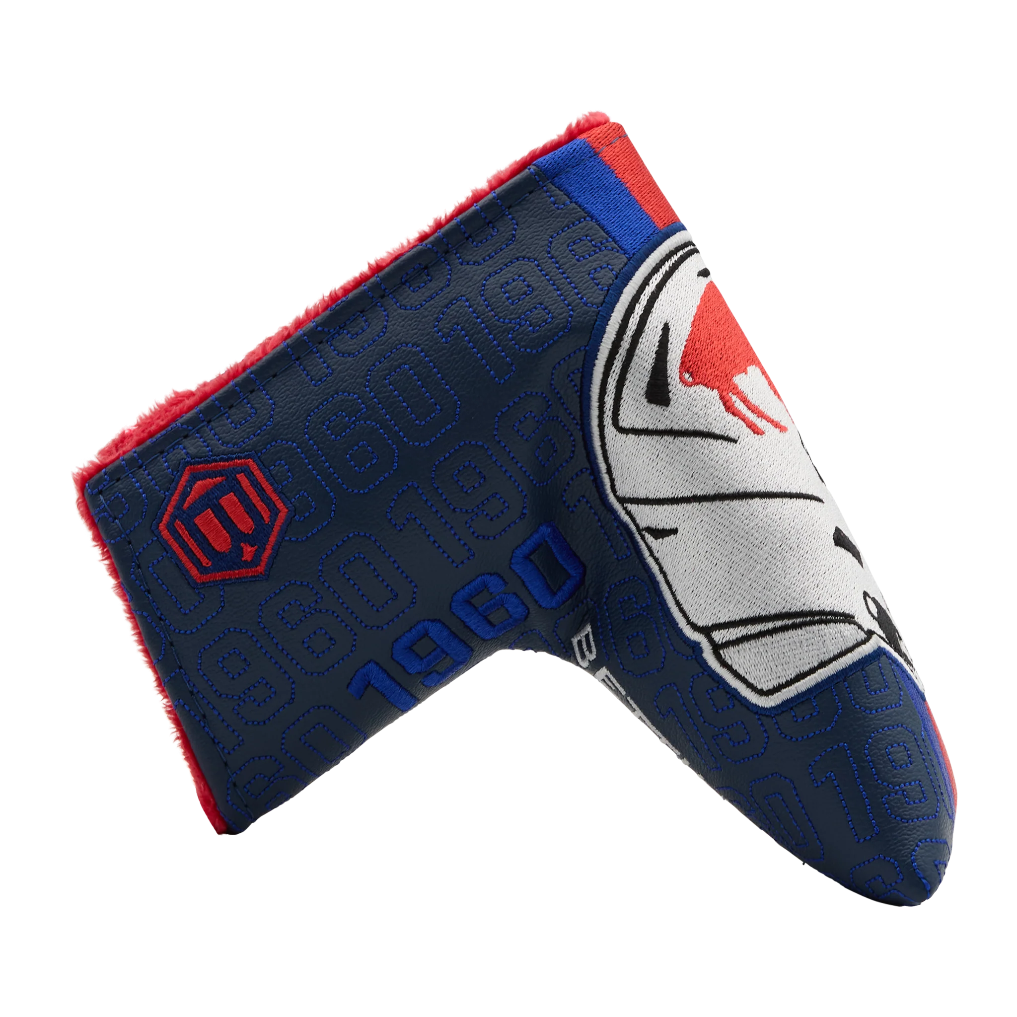 Buffalo Bills Classic Helmet Retro Blade Putter Headcover - Image 4