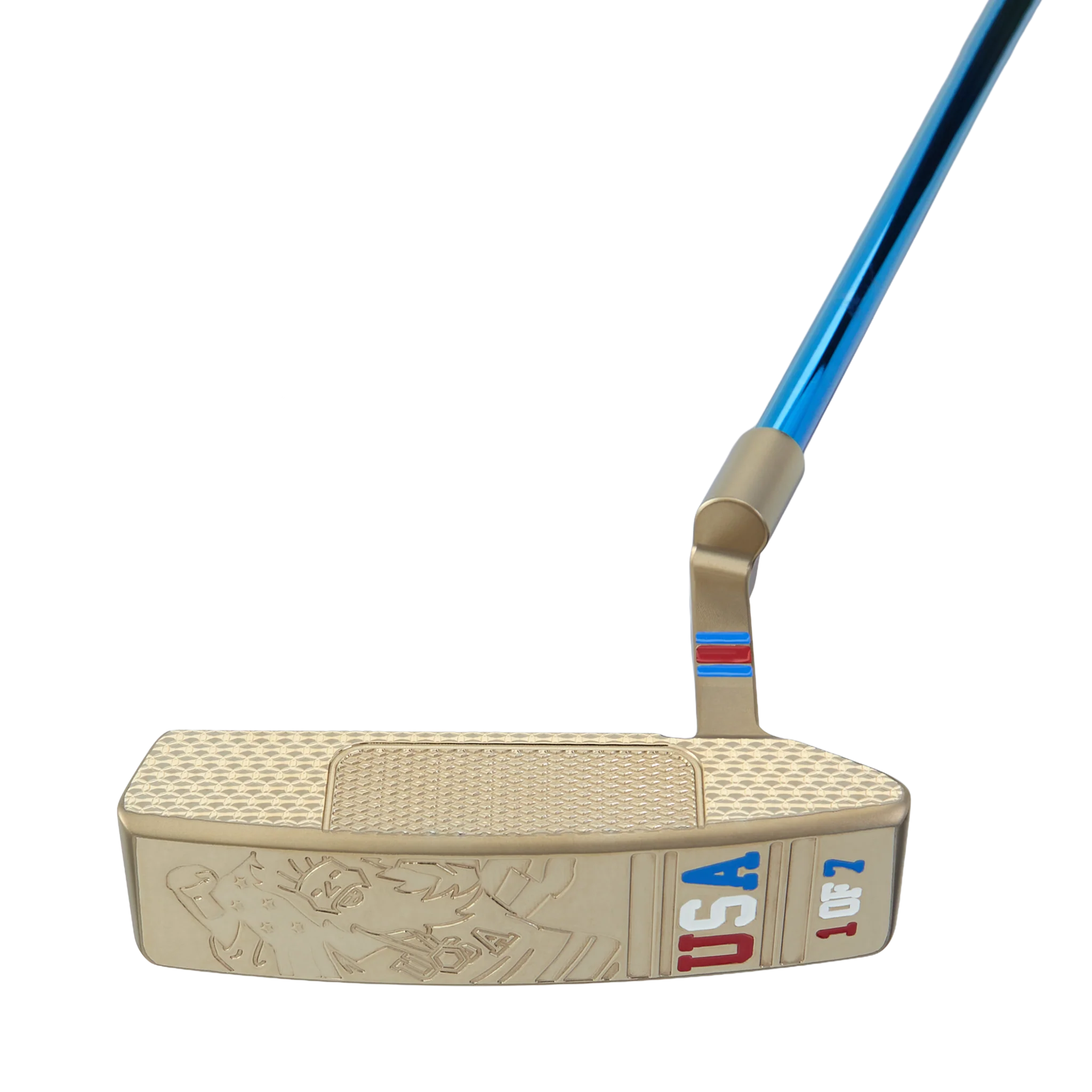 Champion Wizard USA Gold Flame BB8 Mid 1-of-7 Putter