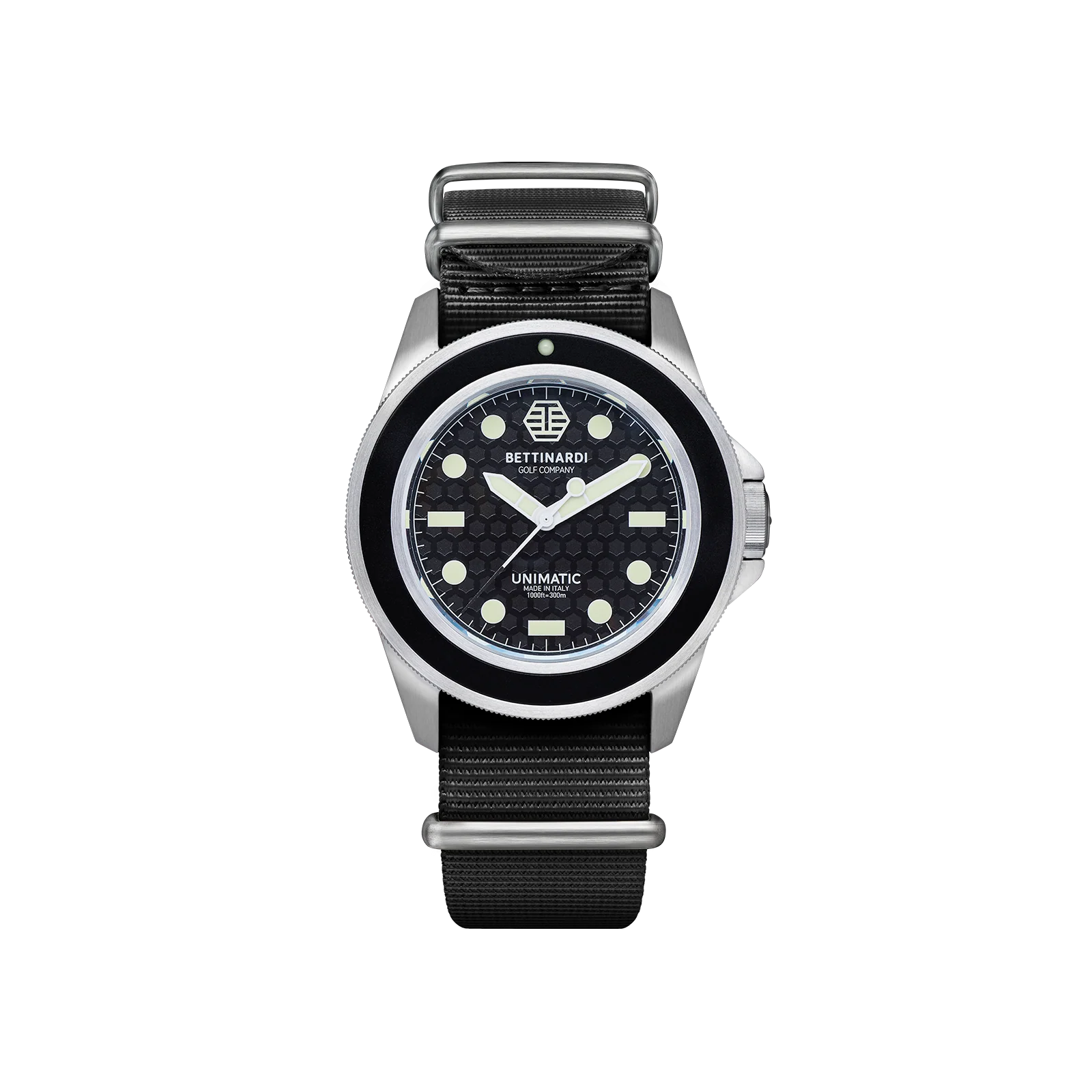 Exclusive Bettinardi x Unimatic Black Honeycomb U1 Classic Watch - Image 4