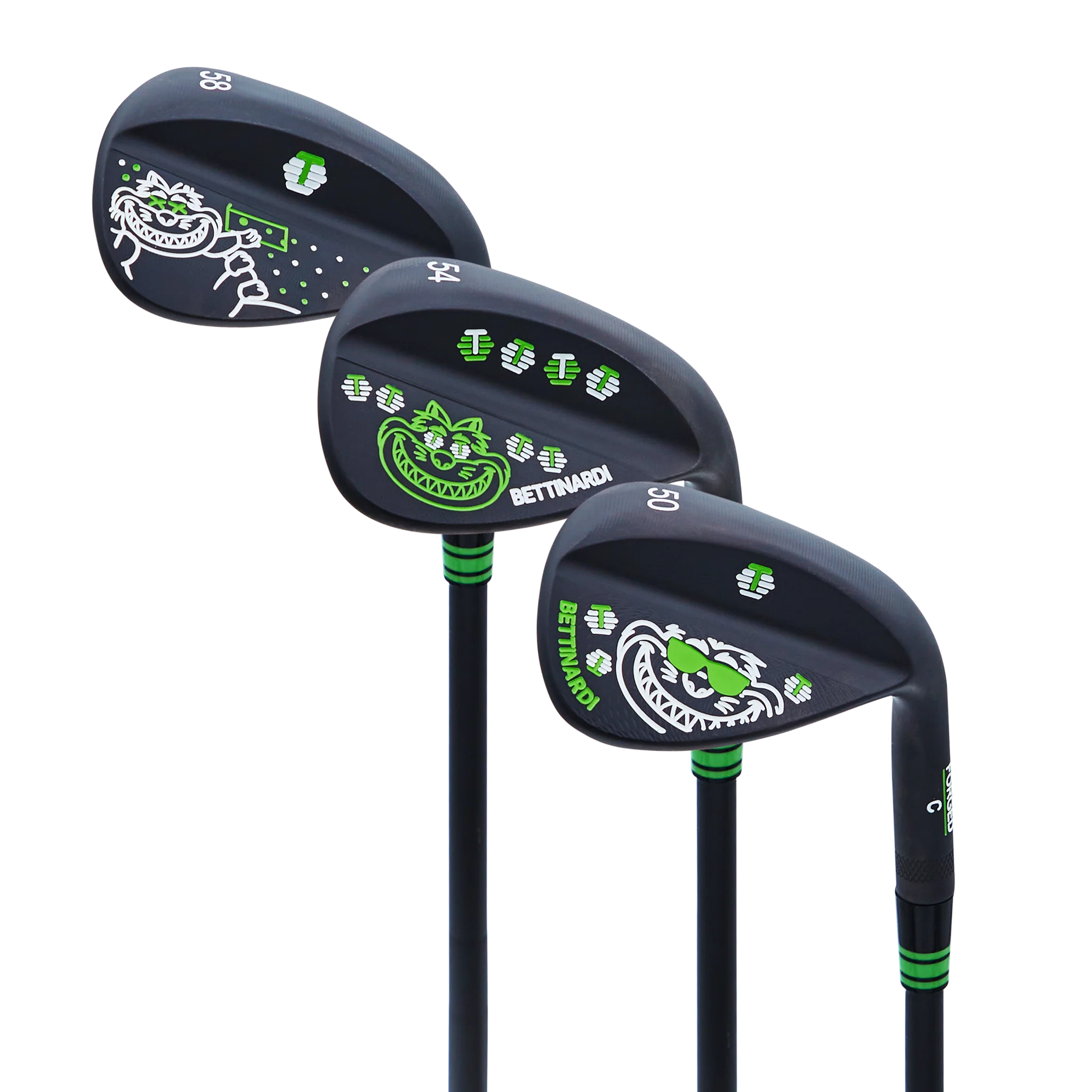 Fat Cat Nitro Black Wedge Set (50C, 54C, 58C)