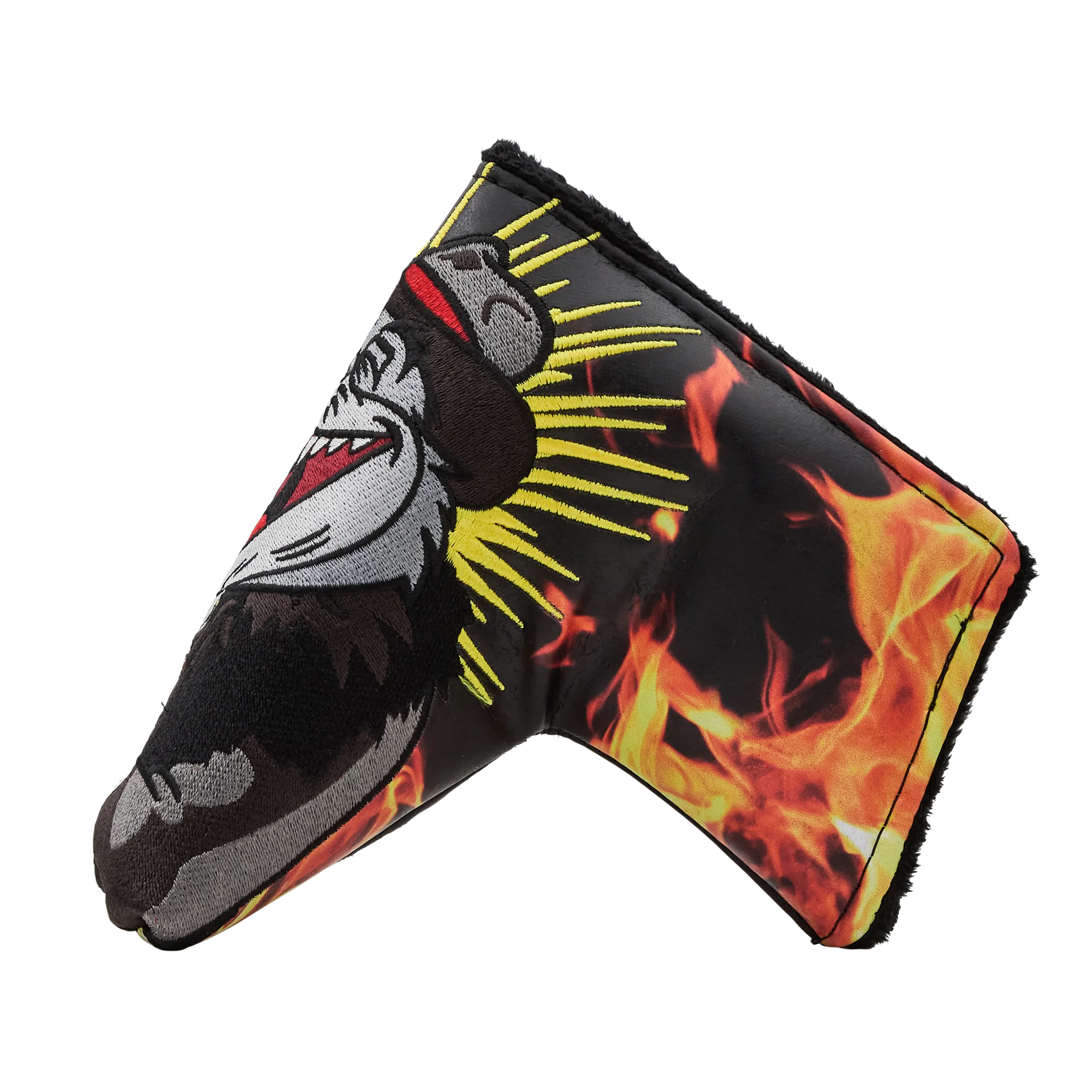 Flaming Gangster Cat Blade Putter Headcover - Oak Brook Exclusive - Image 2