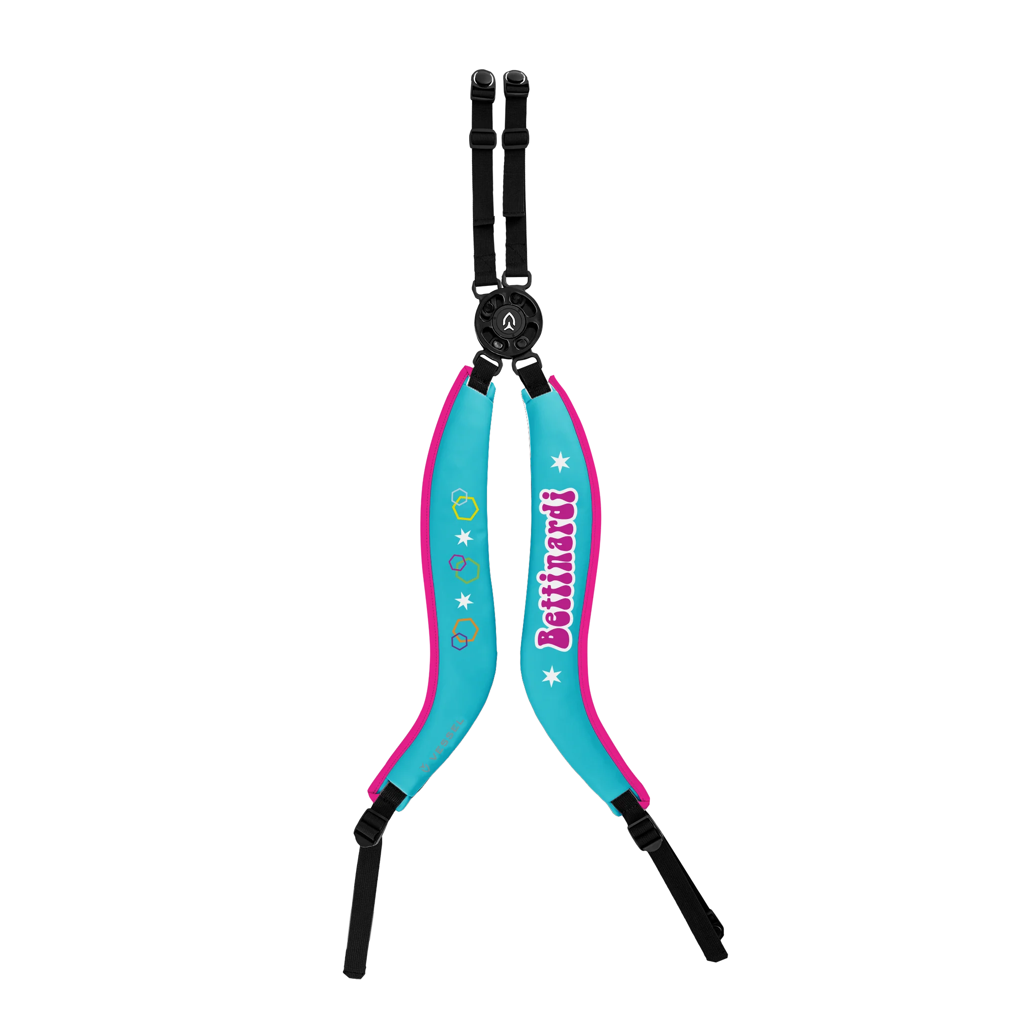 Galactic Groove Grateful Cat Rainbow Tie-Dye Vessel VLX 2.0 Stand Bag - Image 9