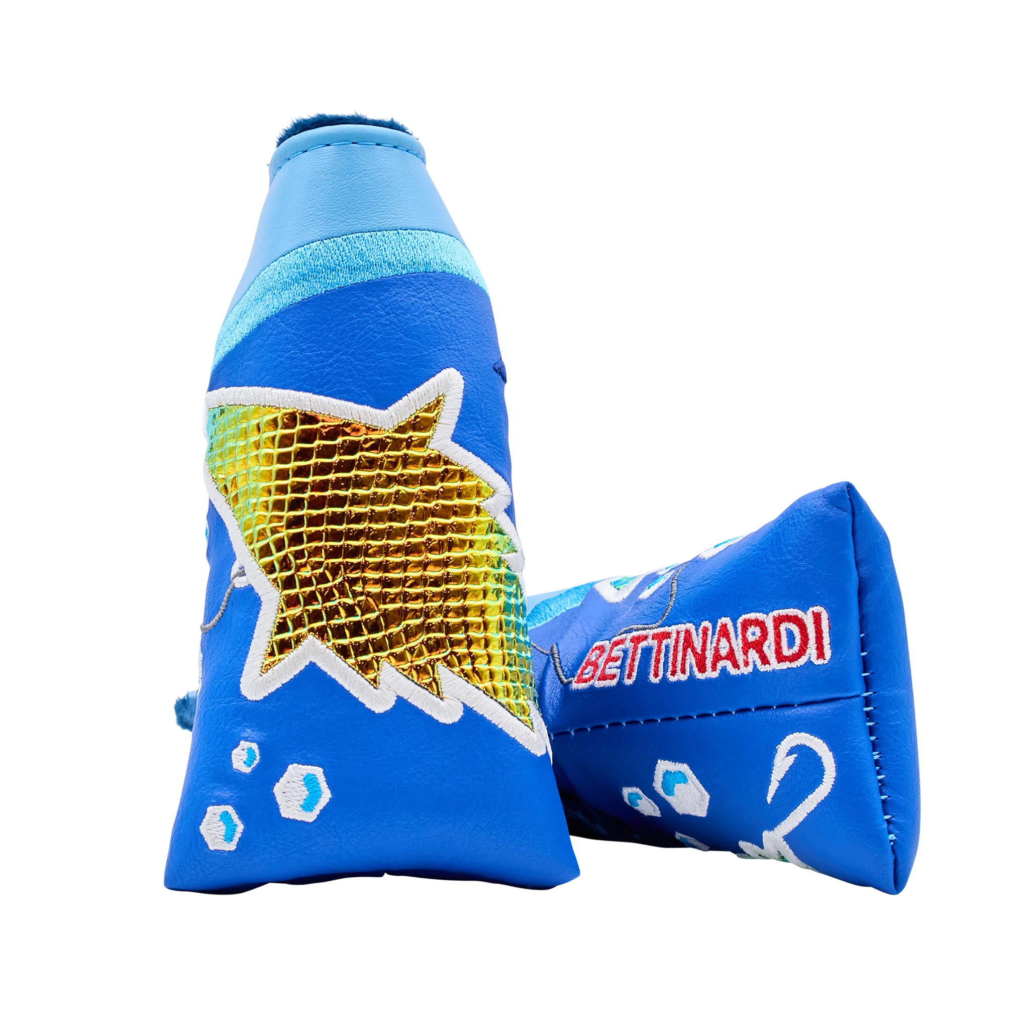Game of Chance - Gone Fishin’ 2024 Wizard Spinner Blade Putter Headcover - Image 4