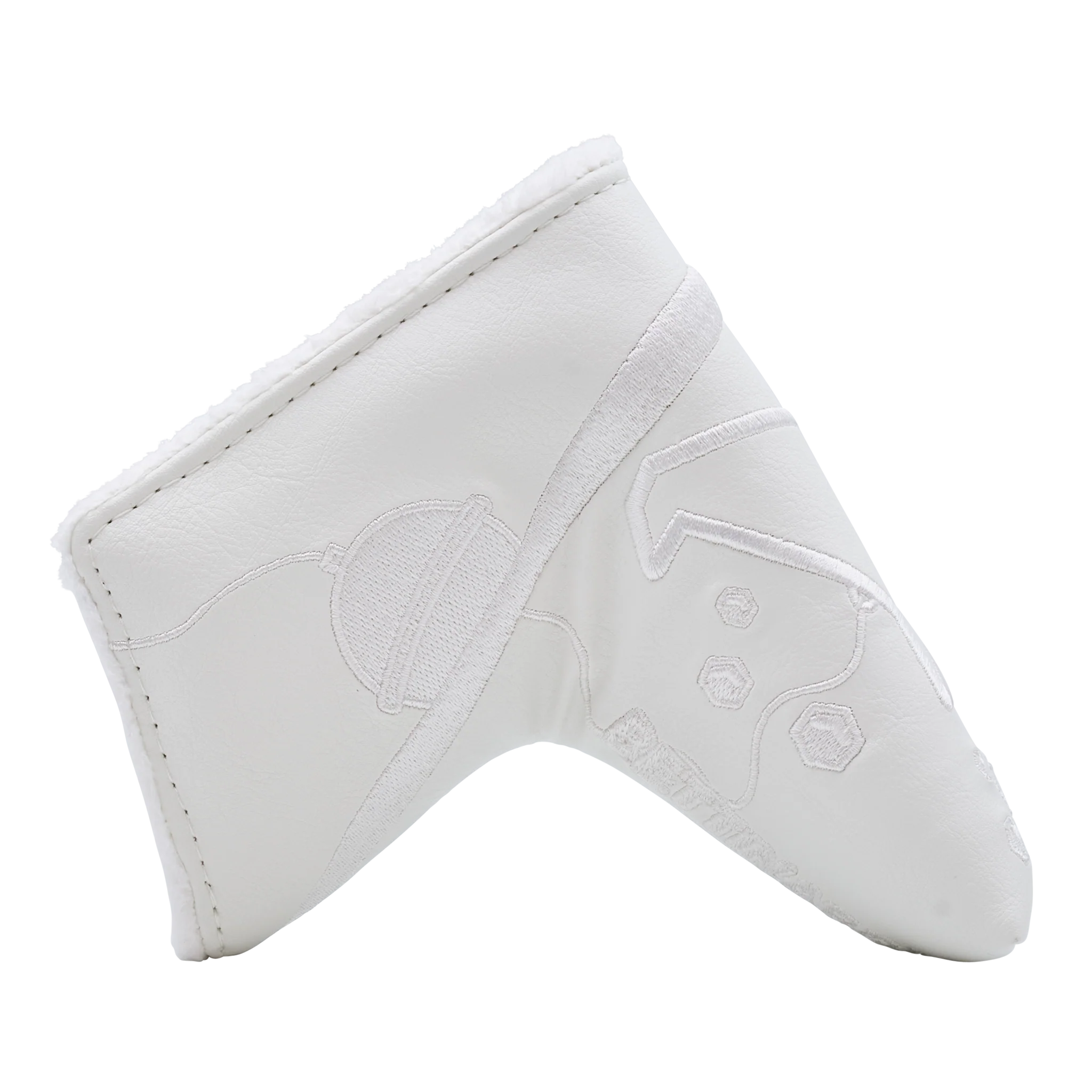 Gone Fishin’ 2024 White Buffalo Wizard Spinner Blade Putter Headcover - Image 3