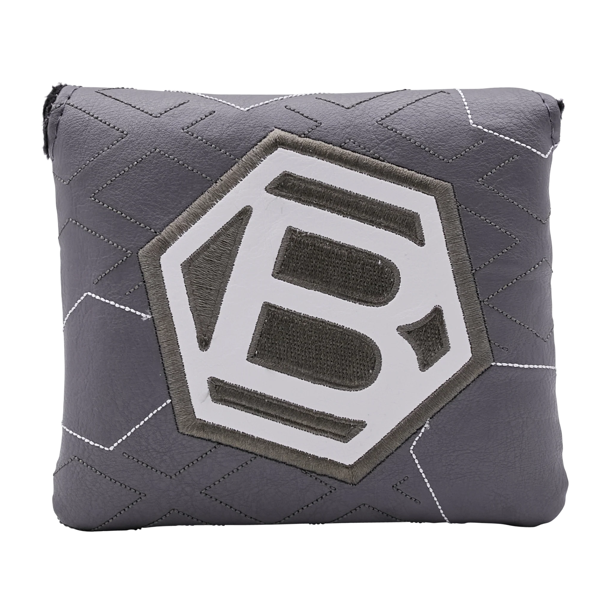 Graphite & Steel Diamond Face Hex B Mallet Putter Headcover