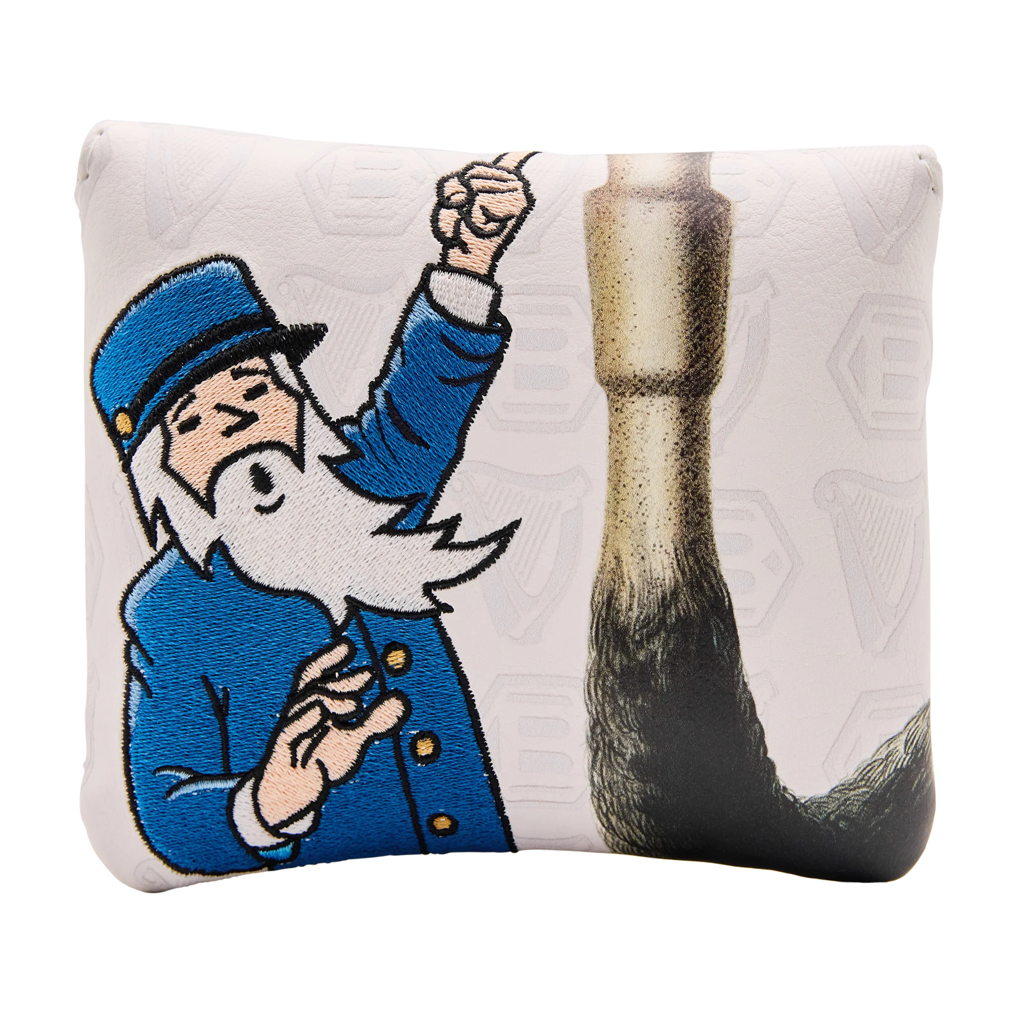 Guinness x Bettinardi Lovely Day for a Guinness Ostrich Mallet Putter Headcover