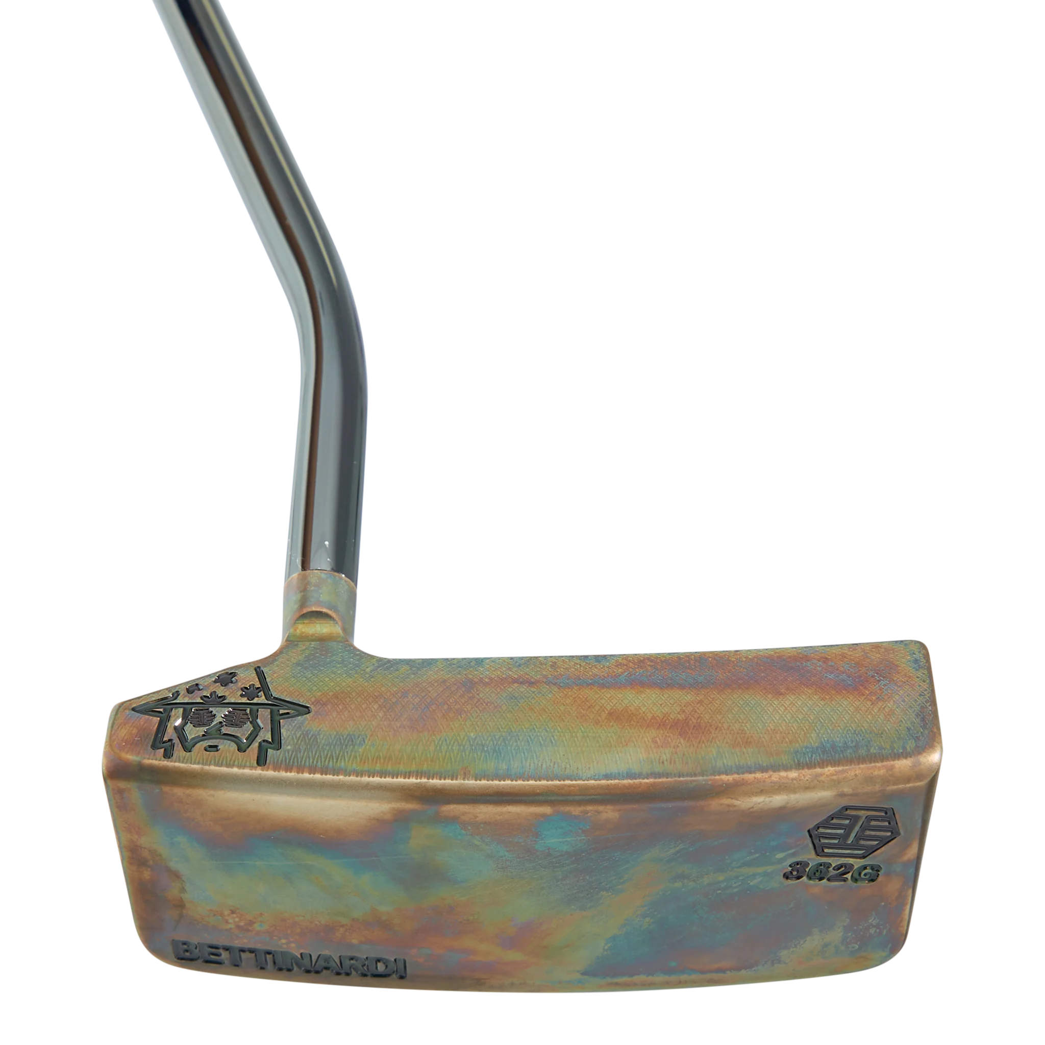 Lefty 1-of-1 DASS Tour Dept. T-Hive Eyes Wizard Steel Patina Queen B 6 Putter