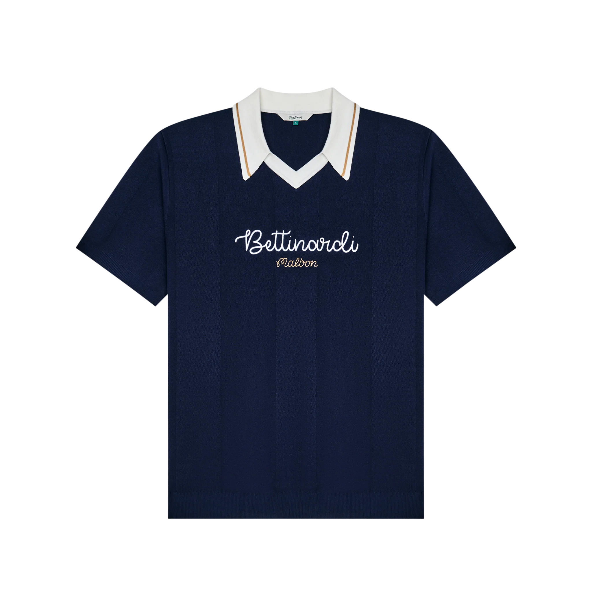 Malbon x Bettinardi Knit Polo (Maritime Blue)