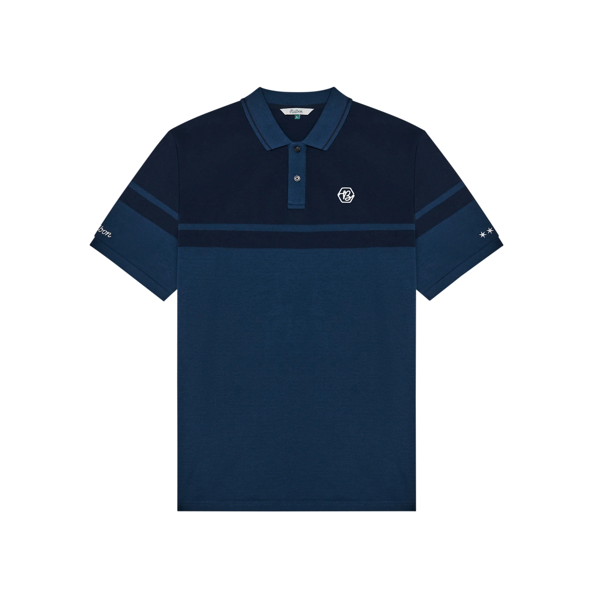 Malbon x Bettinardi Pique Polo (Sailor Blue)
