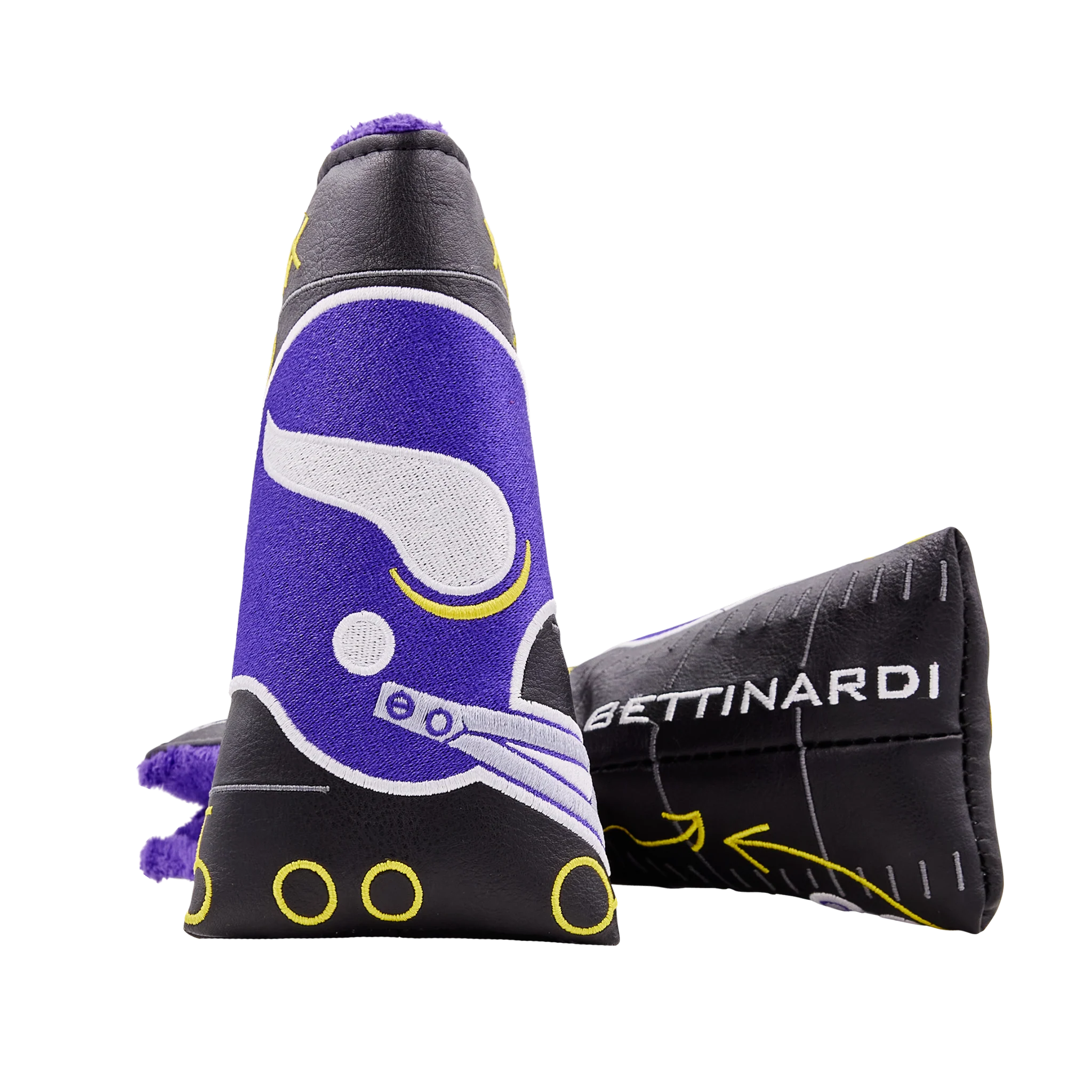 Minnesota Vikings X's & O's Classic Helmet Retro Blade Putter Headcover