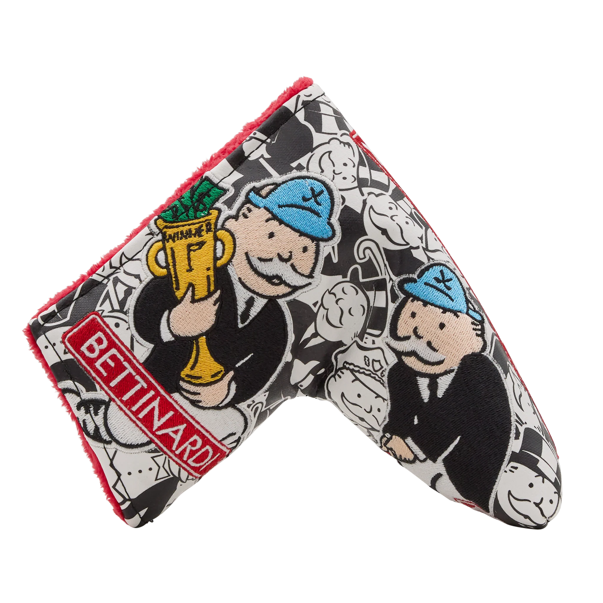 Monopoly x Bettinardi Colorful Mr. Monopoly Blade Putter Headcover - Image 3