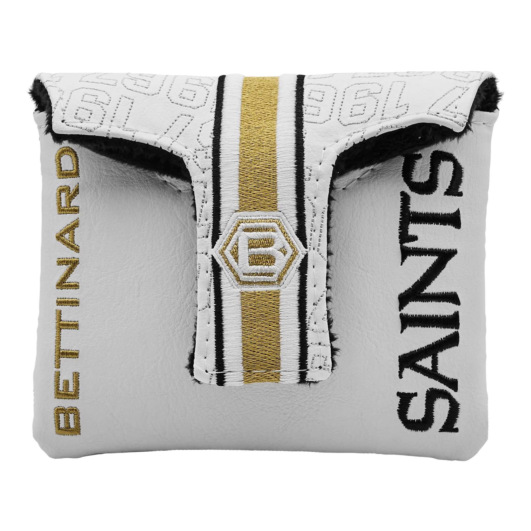 New Orleans Saints Classic Helmet Retro Mallet Putter Headcover - Image 2
