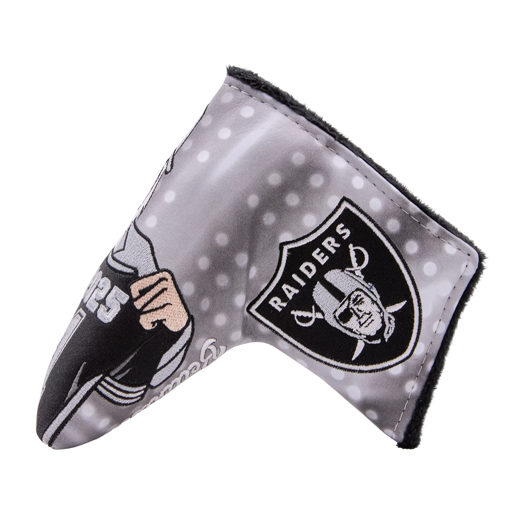 NFL Draft Day Las Vegas Raiders Blade Putter Headcover - Image 2