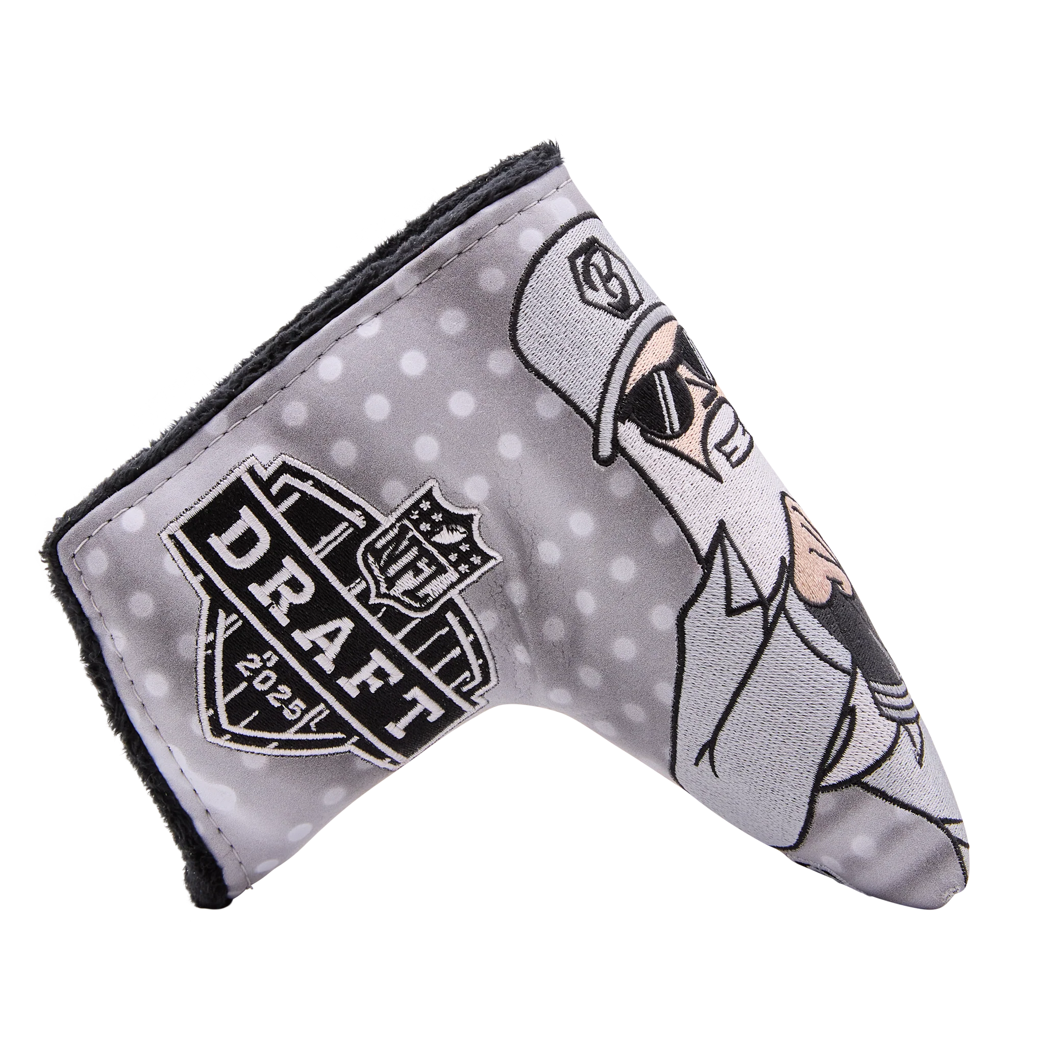 NFL Draft Day Las Vegas Raiders Blade Putter Headcover - Image 4