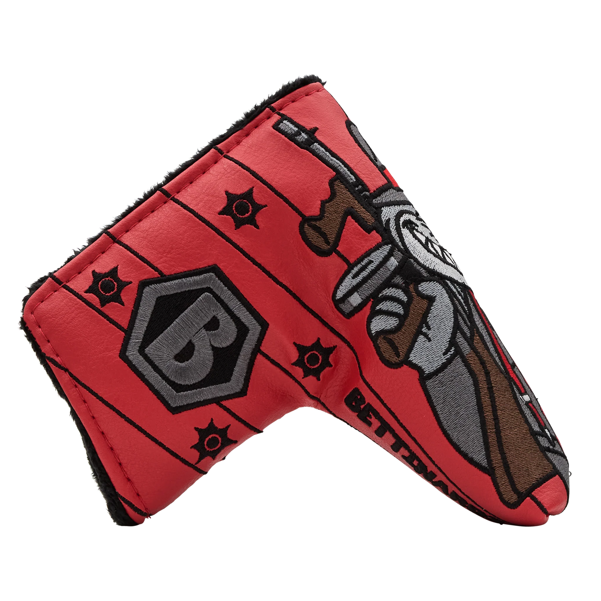 Pinstripe Gangster Cat Blade Putter Headcover - Image 4