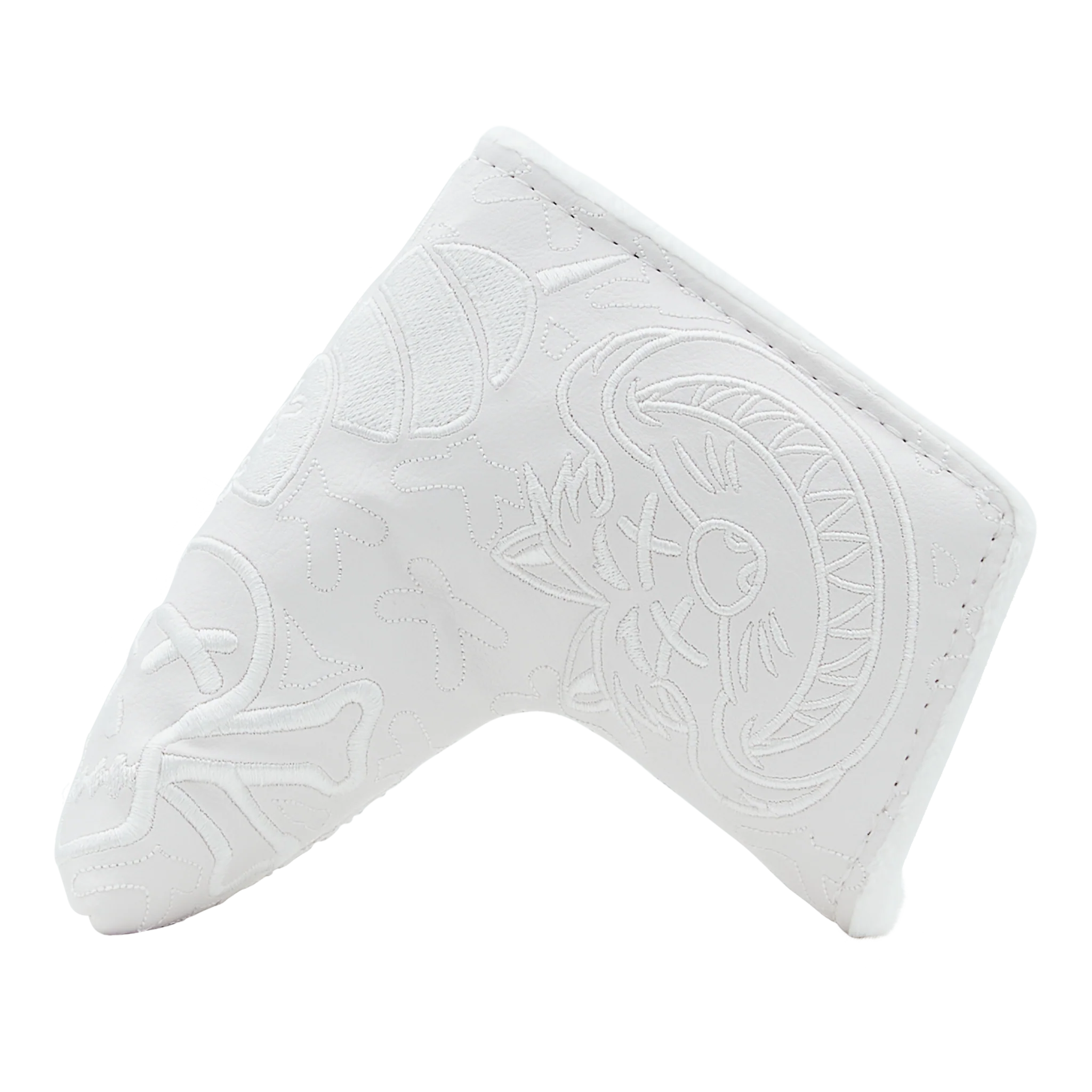 Poison Multi-Icon White Buffalo Blade Headcover - Image 3