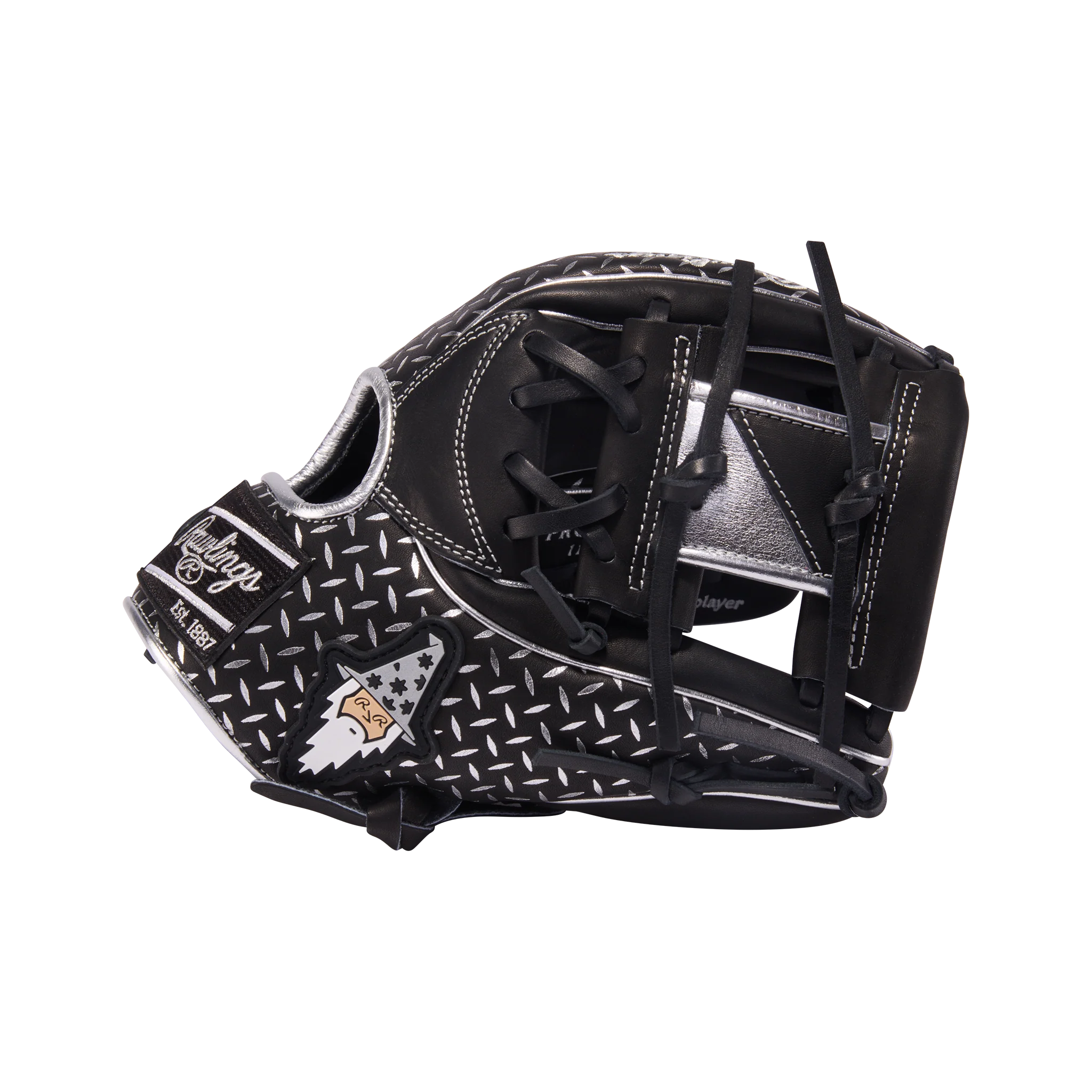 Rawlings Heart of the Hide® x Bettinardi Pro Label Wizard Black Glove - Image 3