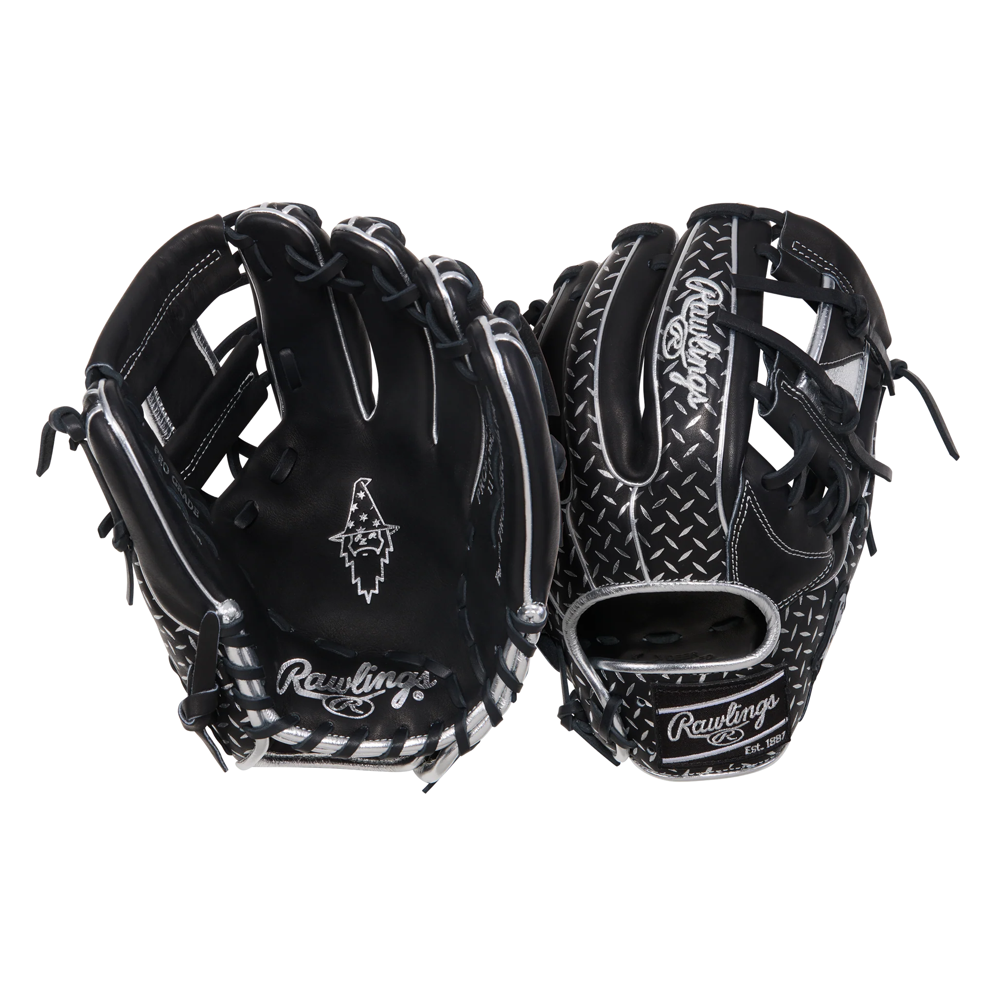 Rawlings Heart of the Hide® x Bettinardi Pro Label Wizard Black Glove - Image 5