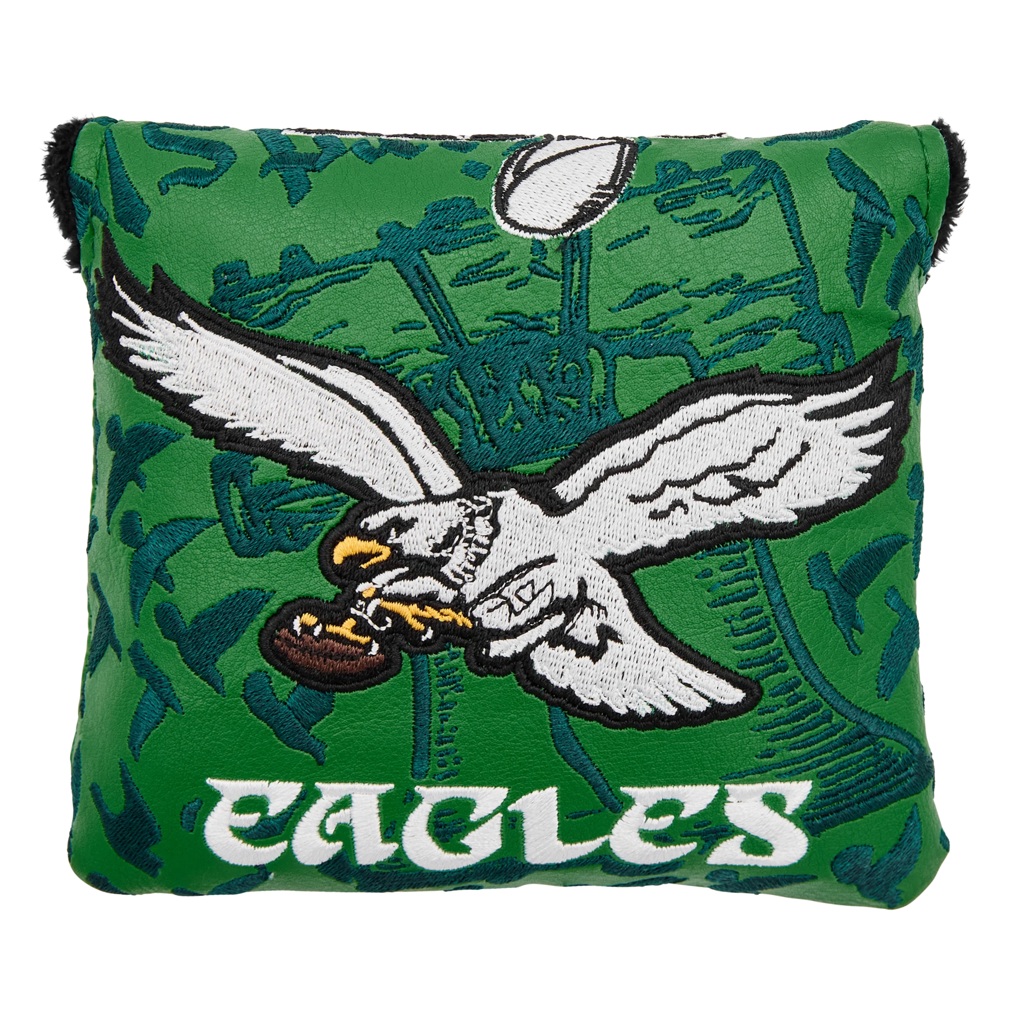 Retro Philadelphia Eagles Super Bowl LIX Champions Center Shafted Mallet Putter Headcover