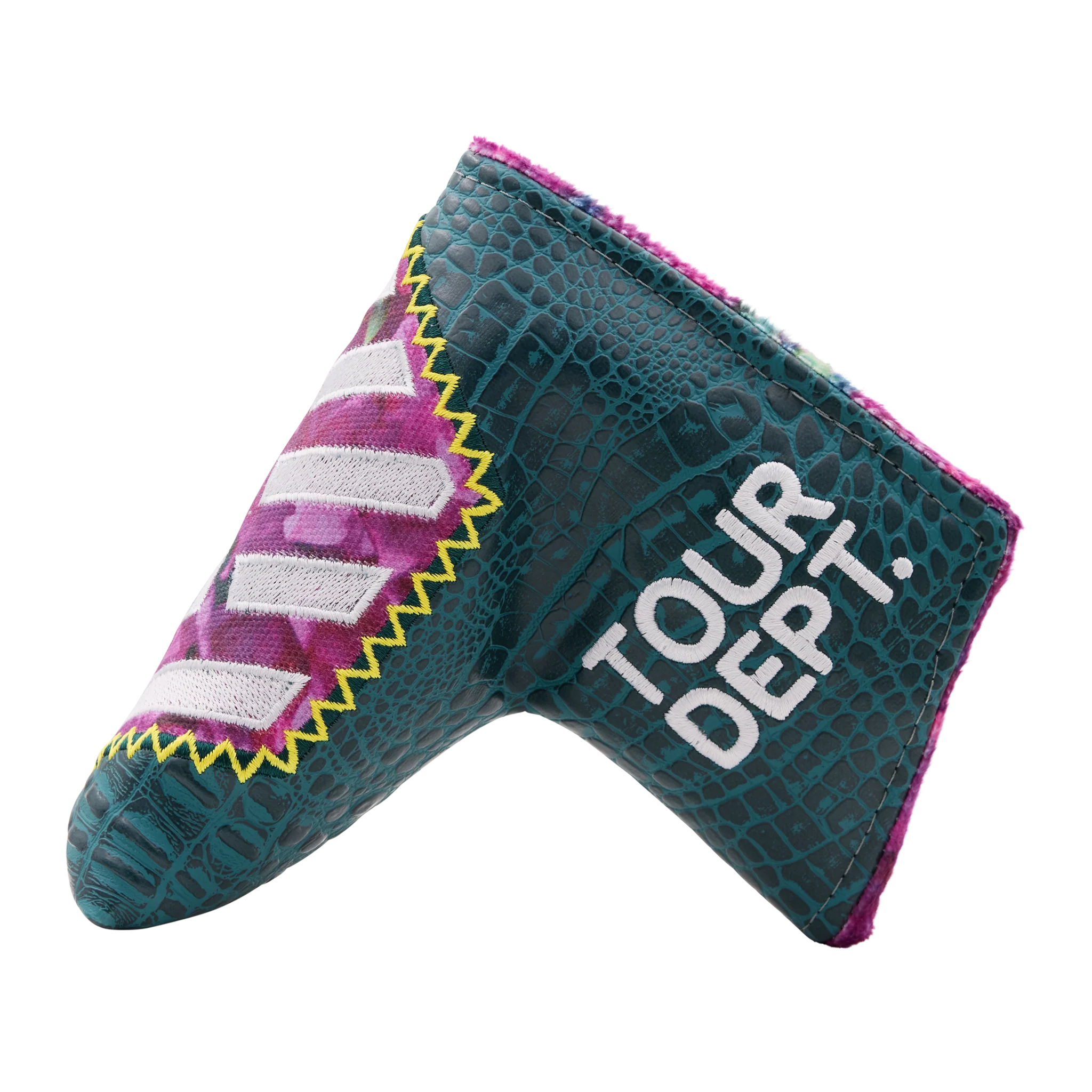 Spring Classic T-Hive-Green Gator Tour Dept. Blade Putter Headcover - Oak Brook Exclusive - Image 2