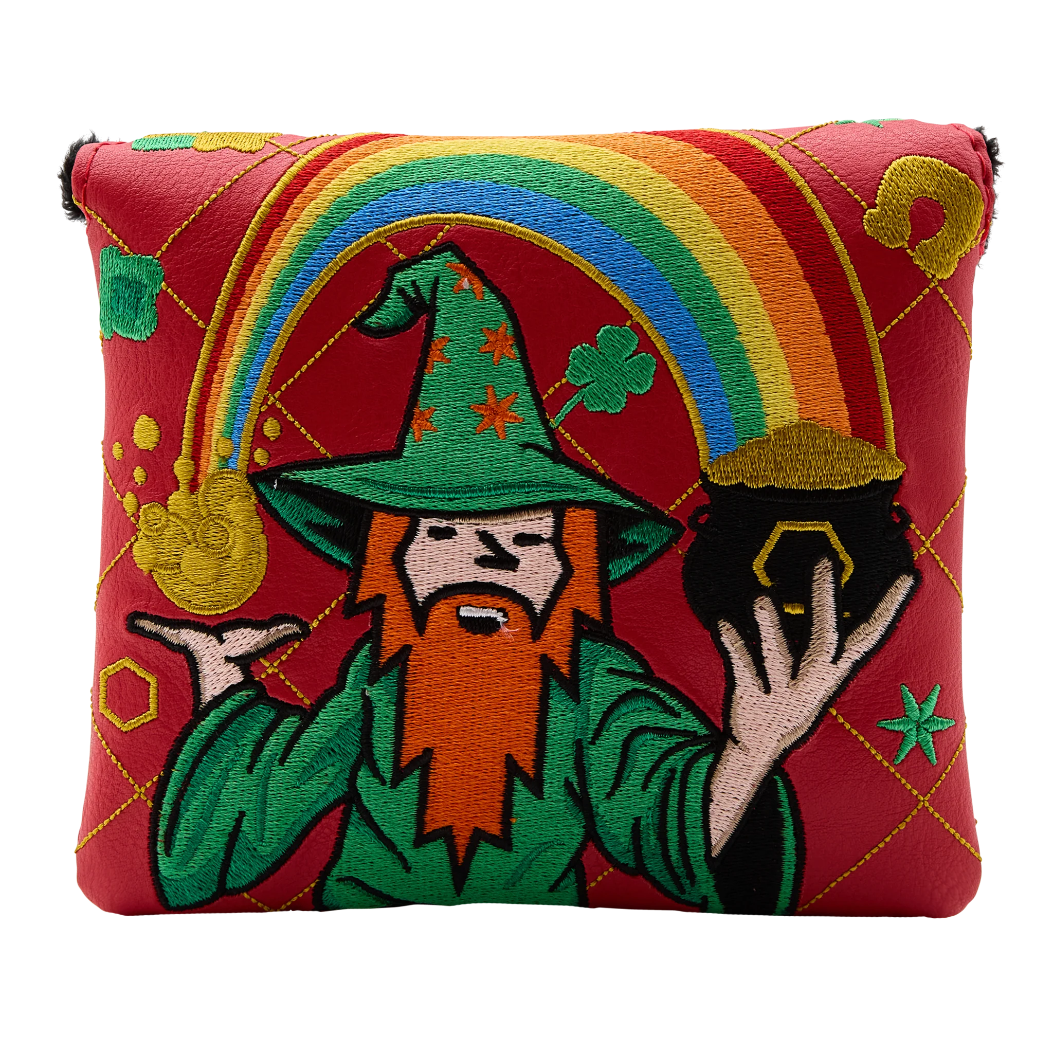 St. Patrick's Day Charmed Wizard Mallet Putter Headcover