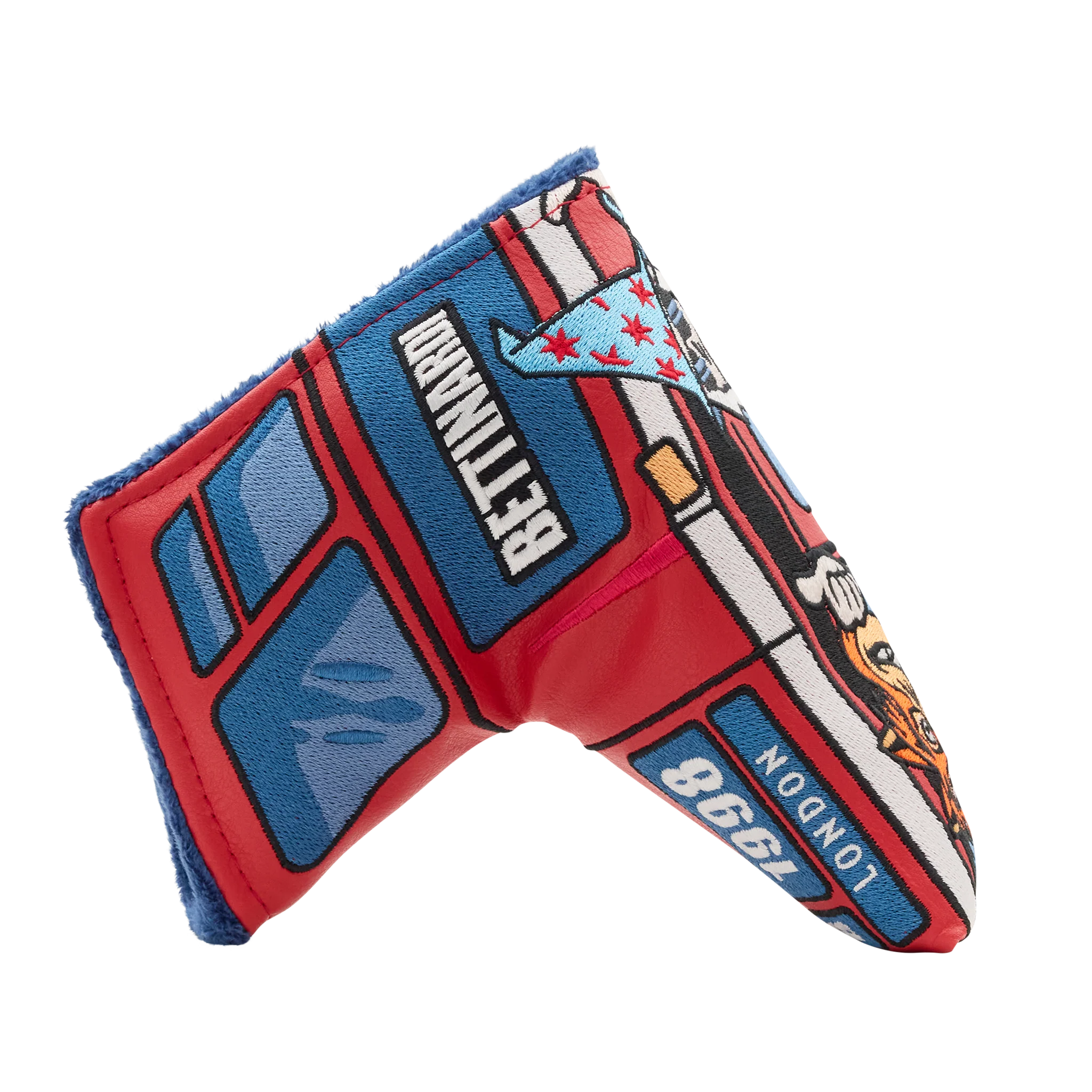 The Traveler - Double Decker Bus Blade Putter Headcover - Image 4