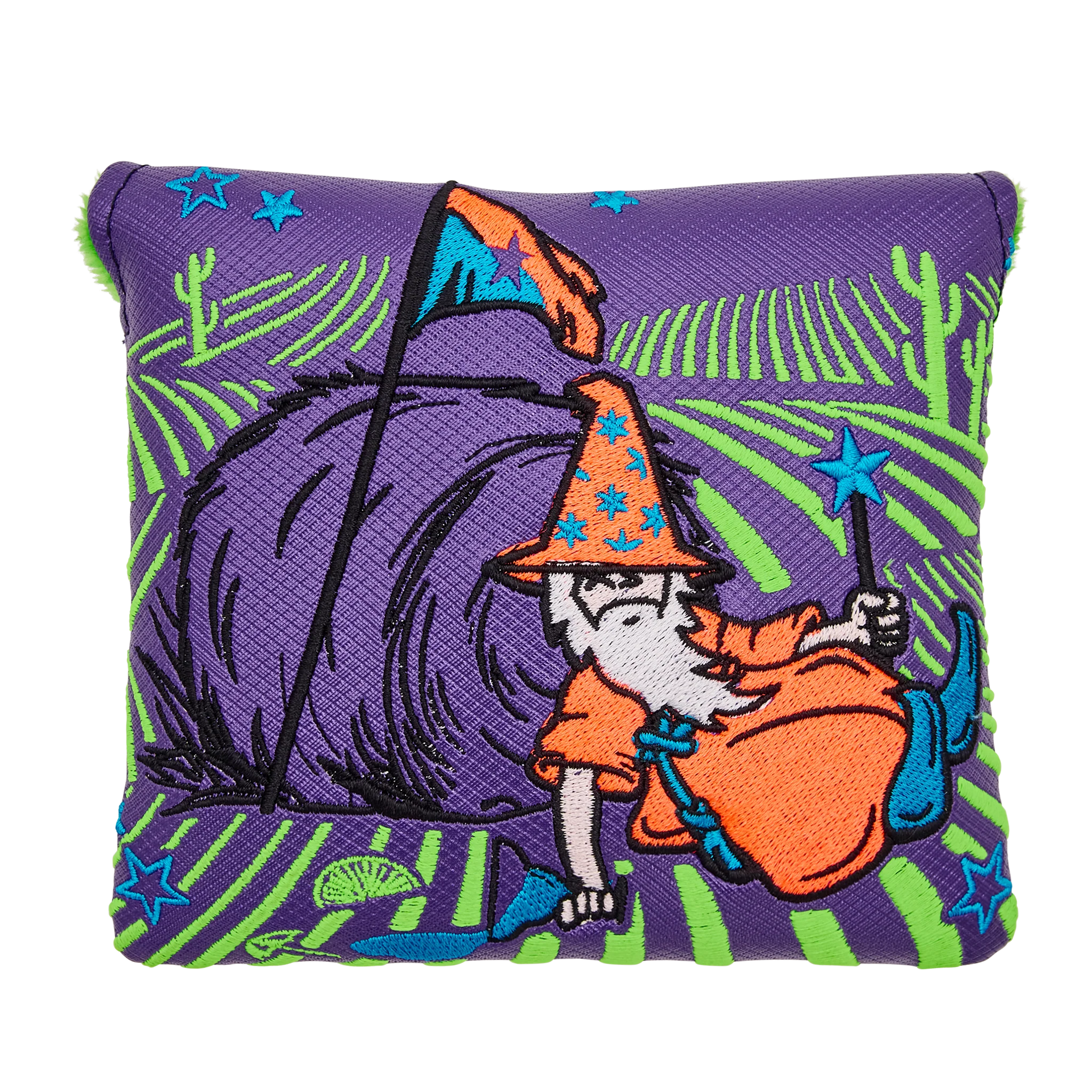 The Traveler- Drunken Wizard FAI Mallet Putter Headcover